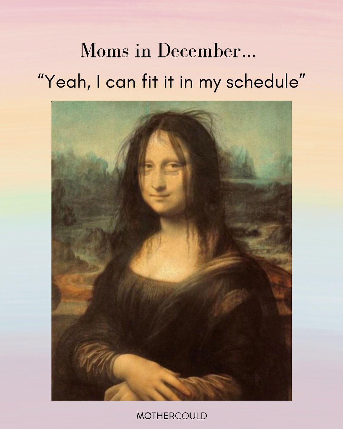 What&rsquo;s one more thing? 🫠. We&rsquo;ve got this!! Happy holiday season to all 🥴🤗 
✨
✨
#motherhood #parenting #parentingmemes #momhumor #parentinghumor #momlife #happyholidays
