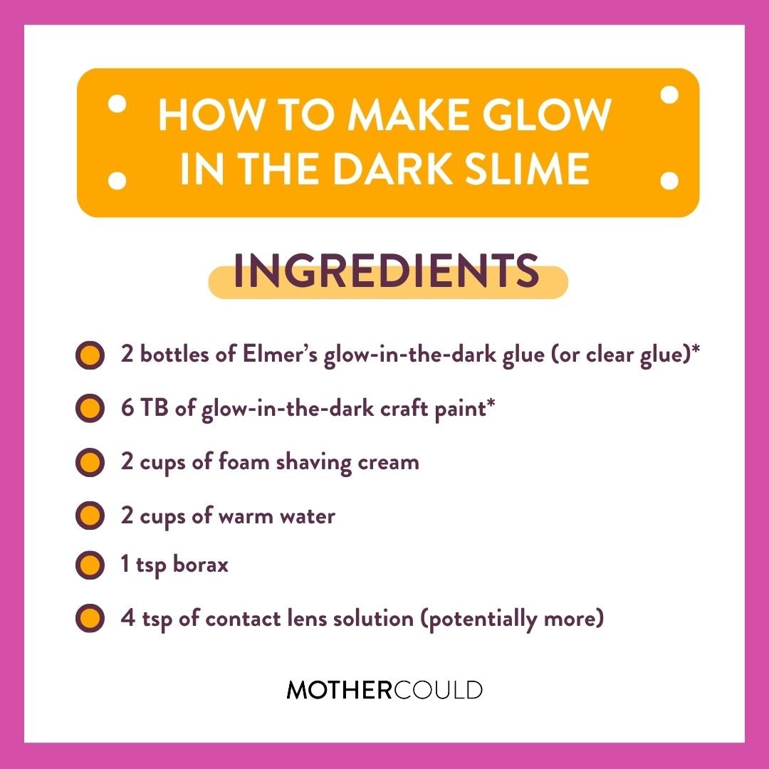 How to Make Glow in the Dark Slime - Frugal Fun For Boys and Girls