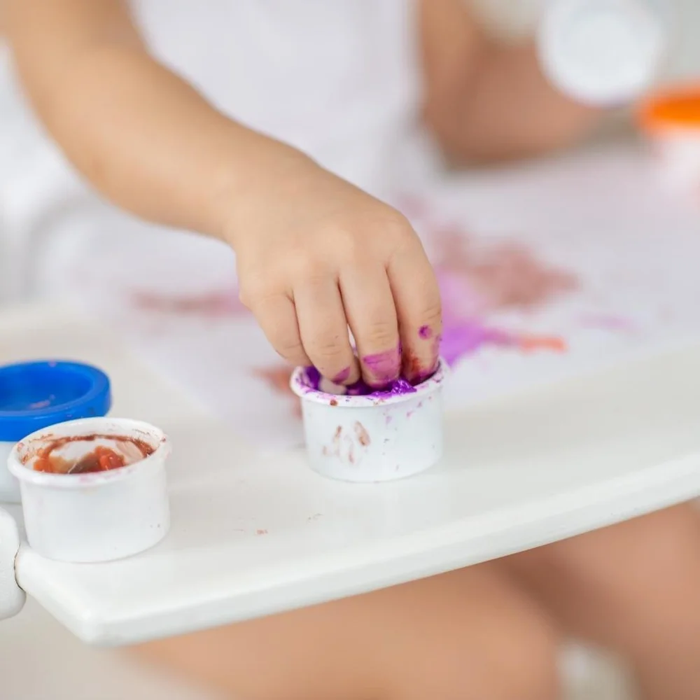 How To Dye Beans For Sensory Play