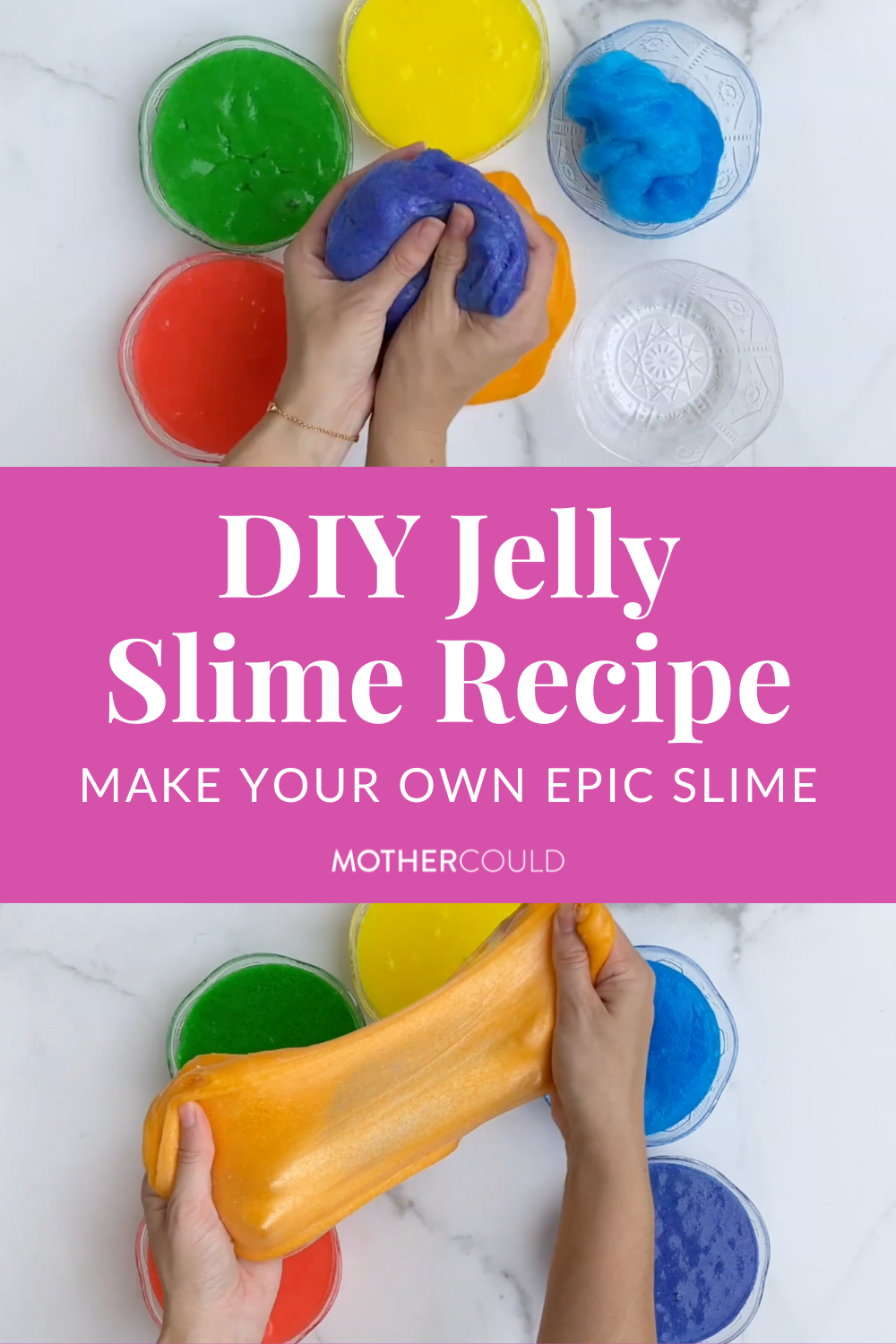 Easy Cloud Slime Recipe - Mess for Less