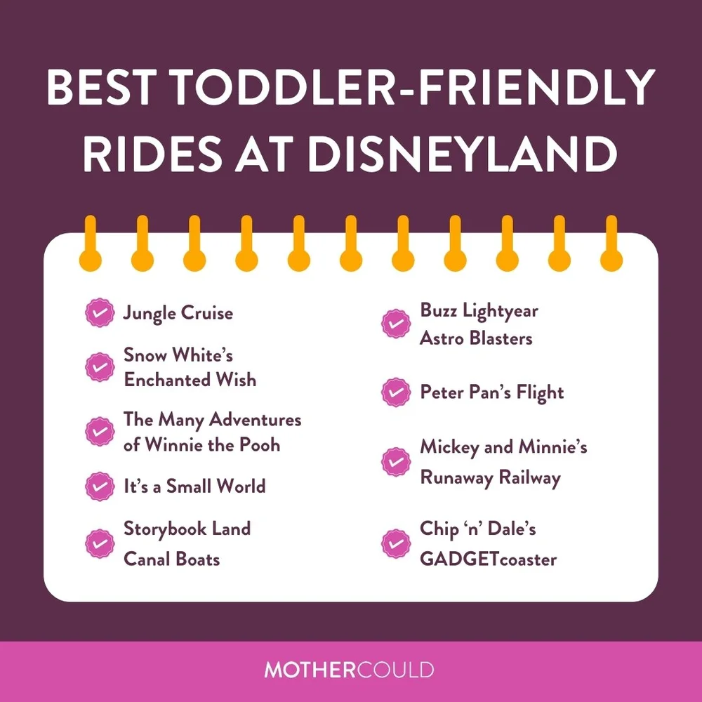 Best Toddler Friendly Rides at Disneyland: Kids Under 4