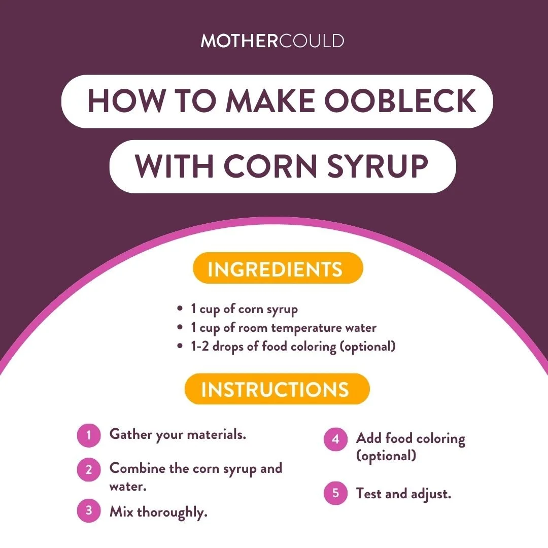 How to Make Oobleck & Have Some Fun Sensory Play Opportunity