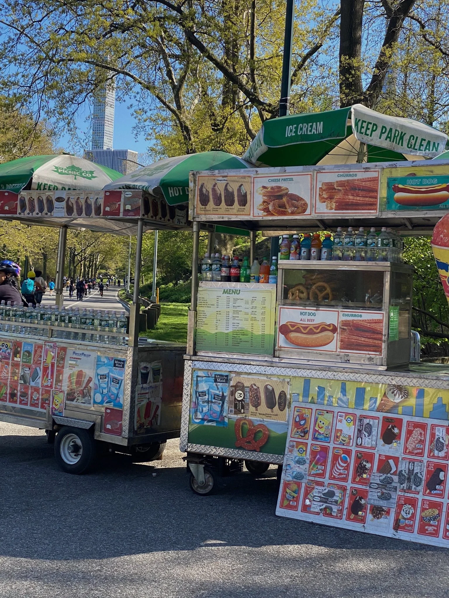 Walking Backward in Central Park