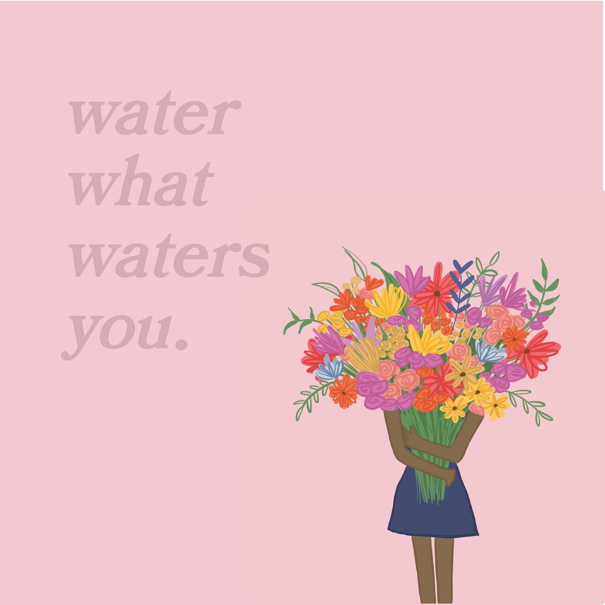Invest your time and energy into relationships that contribute to your own growth and well-being. Show the people that &ldquo;water&rdquo; you how much you care about them.

Content: @hadleyhart 
Design: @matildabtaylor
