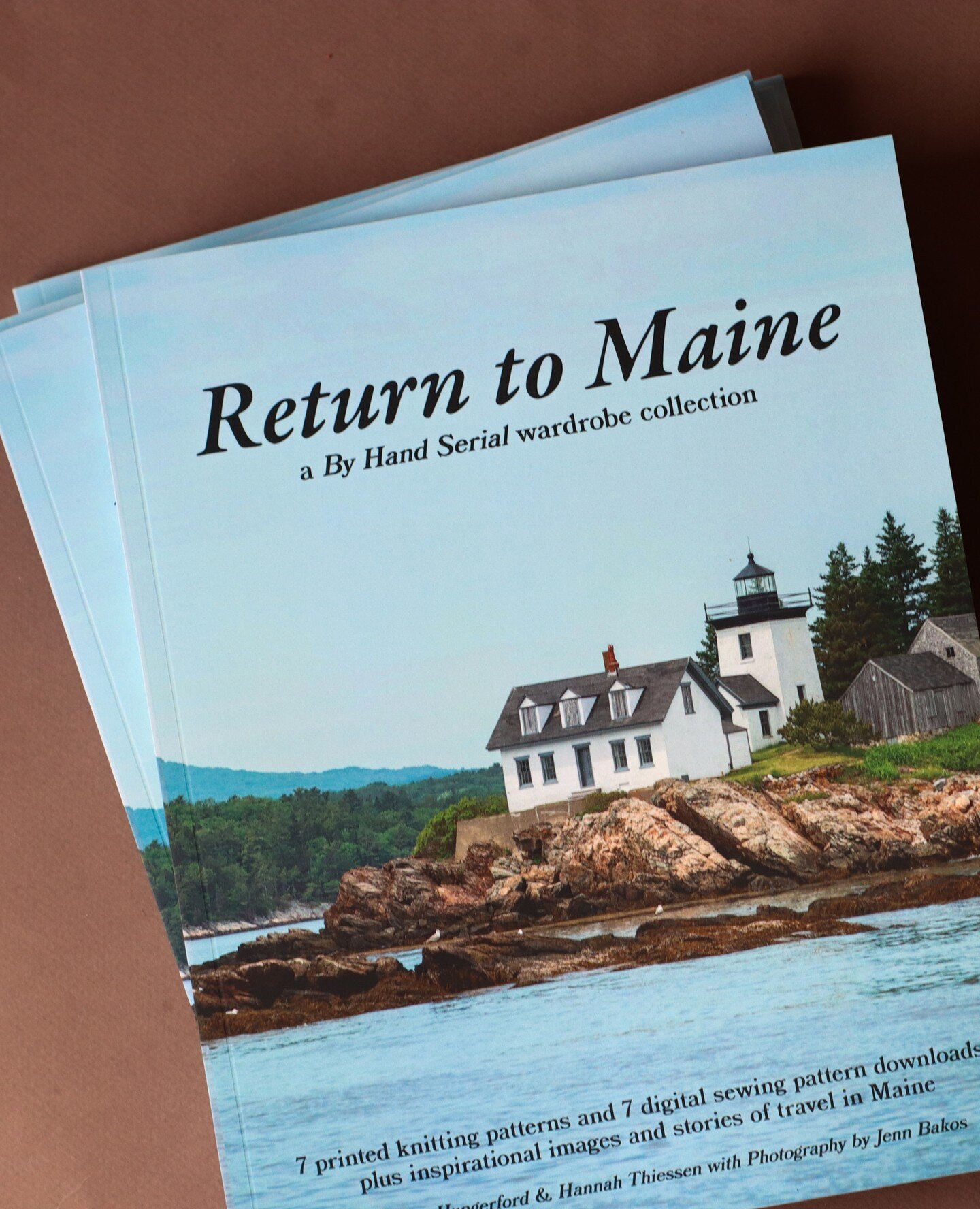 Last chance! Today I've listed the last of our print books for sale in the shop--including the last few issues of our Return to Maine book at a discounted price (for the first time ever). ⁠
⁠
If you want one, grab it now! The same goes for our Rhode 