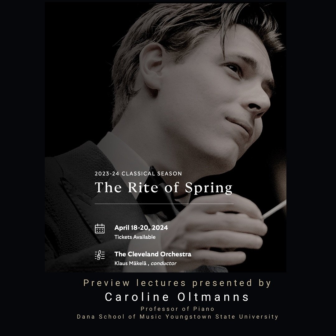 I am looking forward to presenting the previews for @cleveorch on April 18, 19, and 20. Find out about the music and enjoy the concert!
@jeanyvesthibaudet 🎹 and @klausmakelaofficial 🎶 are going to be spectacular!