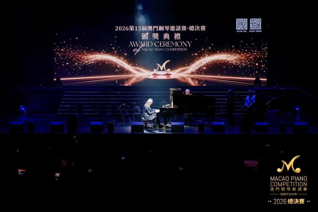 Deeply grateful for being part of the Macao Piano Competition again this year. What a spectacular celebration of piano playing and teaching🎹
