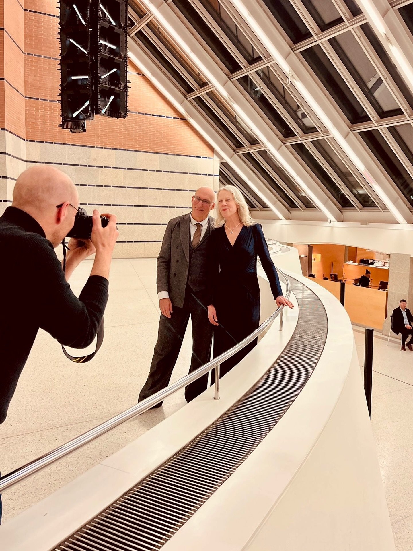 What a brilliant concert at @germanisches_nationalmuseum interspersed with readings by @ewald_arenz 📖🎹Loved comparing notes of our childhood growing up in F&uuml;rth. Same town, same school! Sharing the stage and our work with the audience was trul