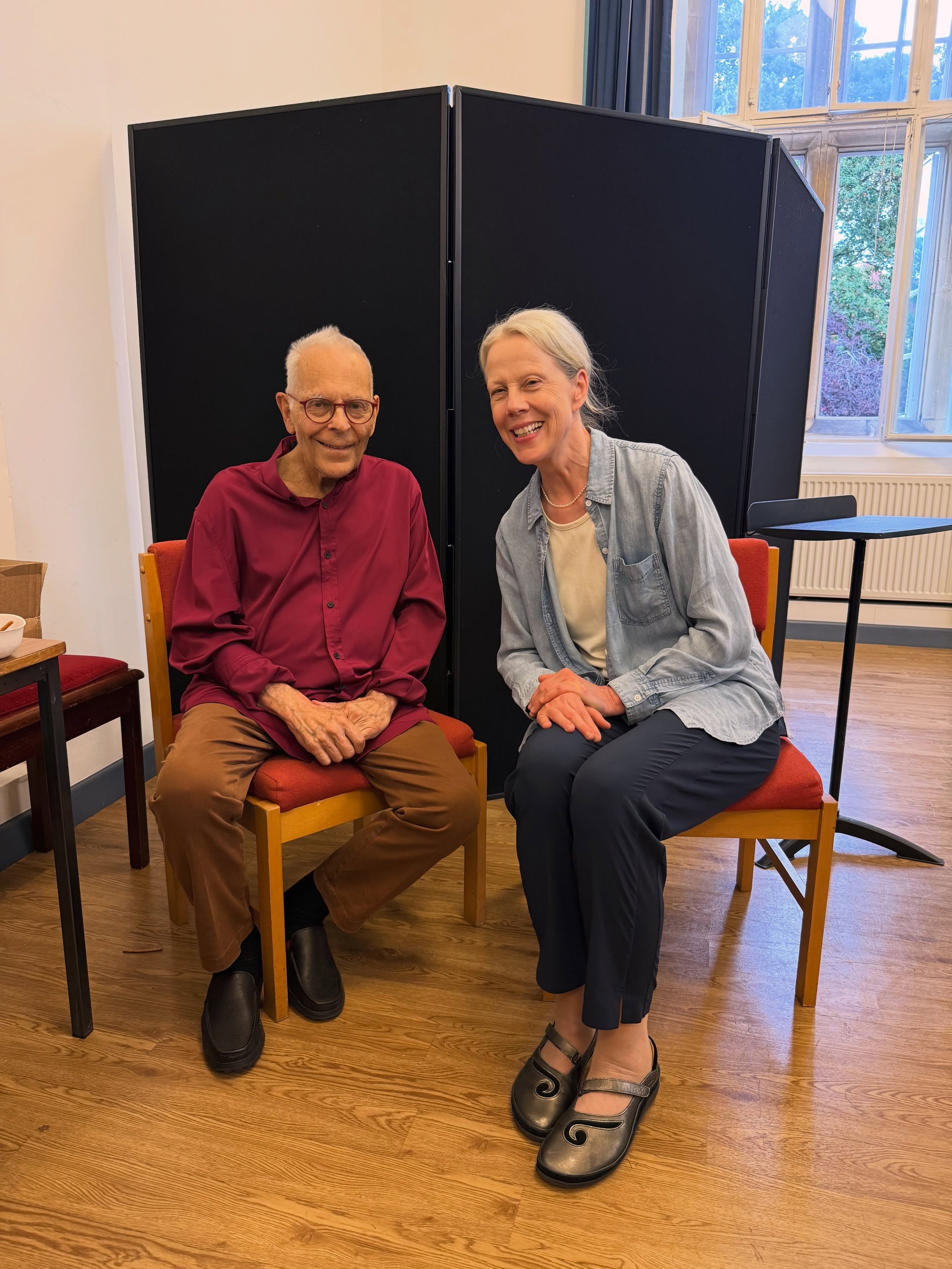 Saddened to hear of the passing of one of the great pianists of our time, Stephen Kovacevich (October 17, 1940 &ndash; October 27, 2026). This photo is from just a few months ago.