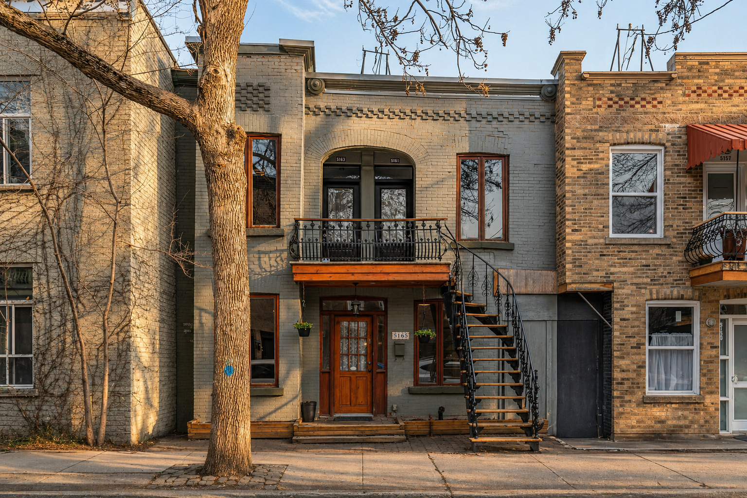 TRIPLEX / 5161-5165 Rue Chambord (Montréal, Le Plateau-Mont-Royal) - Centris : 11946706