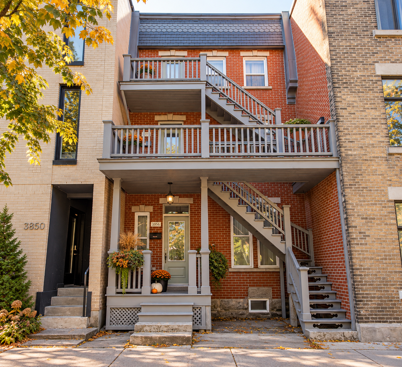 CONDO - 3858 Rue St-André (Montréal - Le Plateau-Mont-Royal ) - Centris : 	
20436985