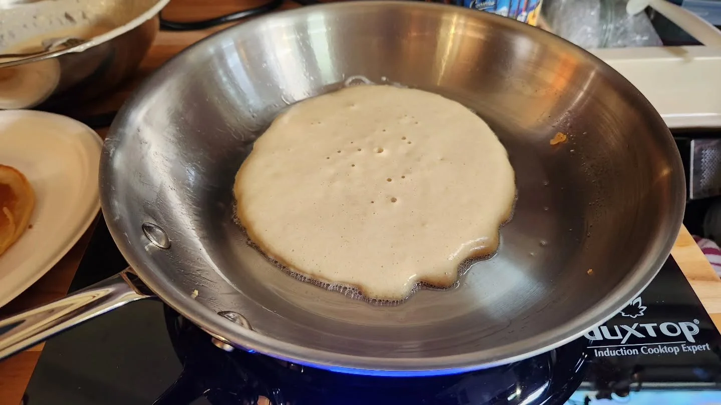 It's a pancake kinda morning on the boat.

#sailingmarywaters #cookingonaboat #boatlife #sailinglife