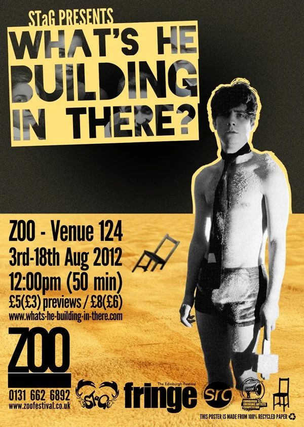 What's He Building In There?