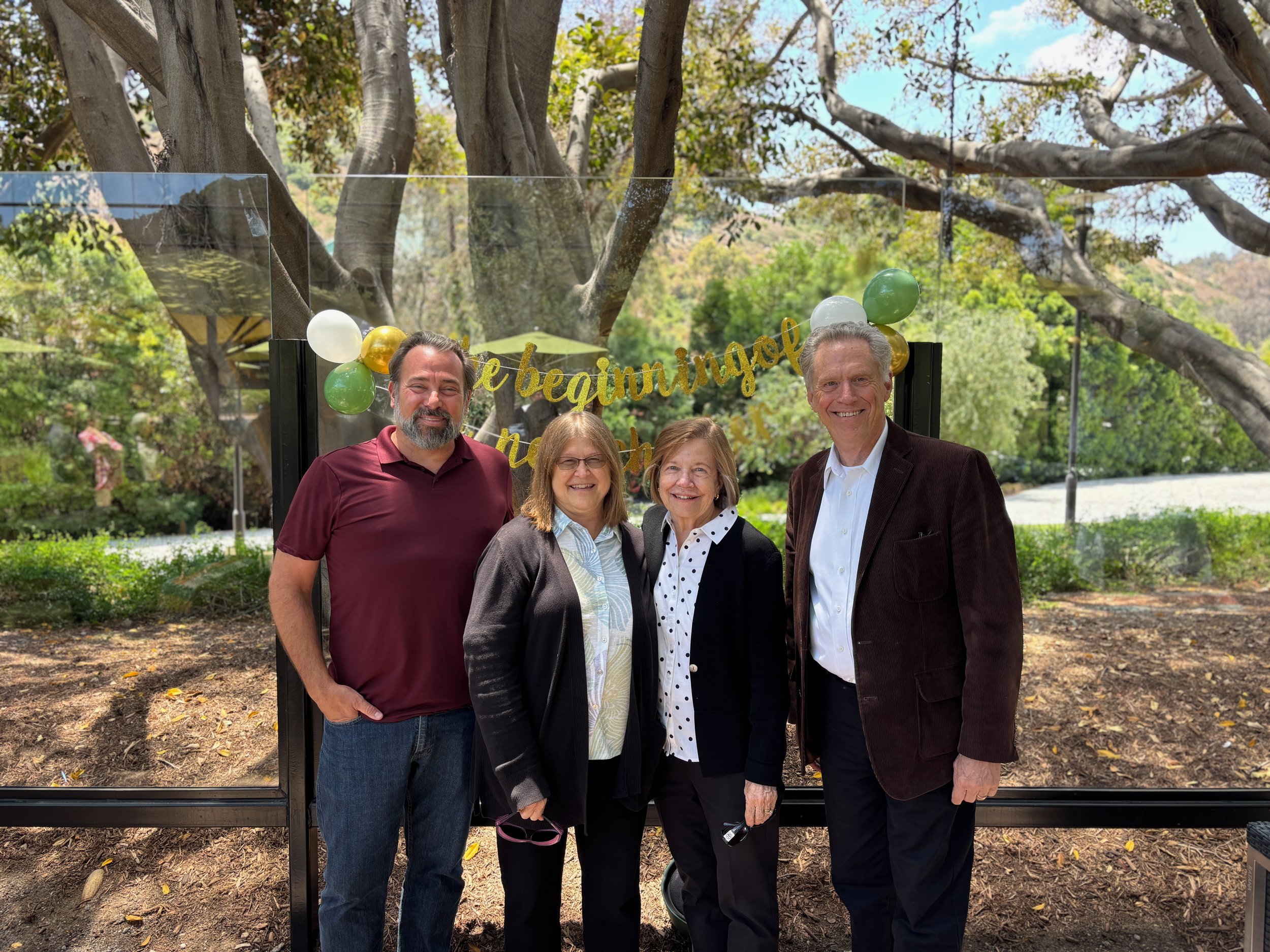RECON President, Rob Hobbs; Loretta Gross, Principal; Diane Bull, Founding CFO; Charles Bull, First RECON President