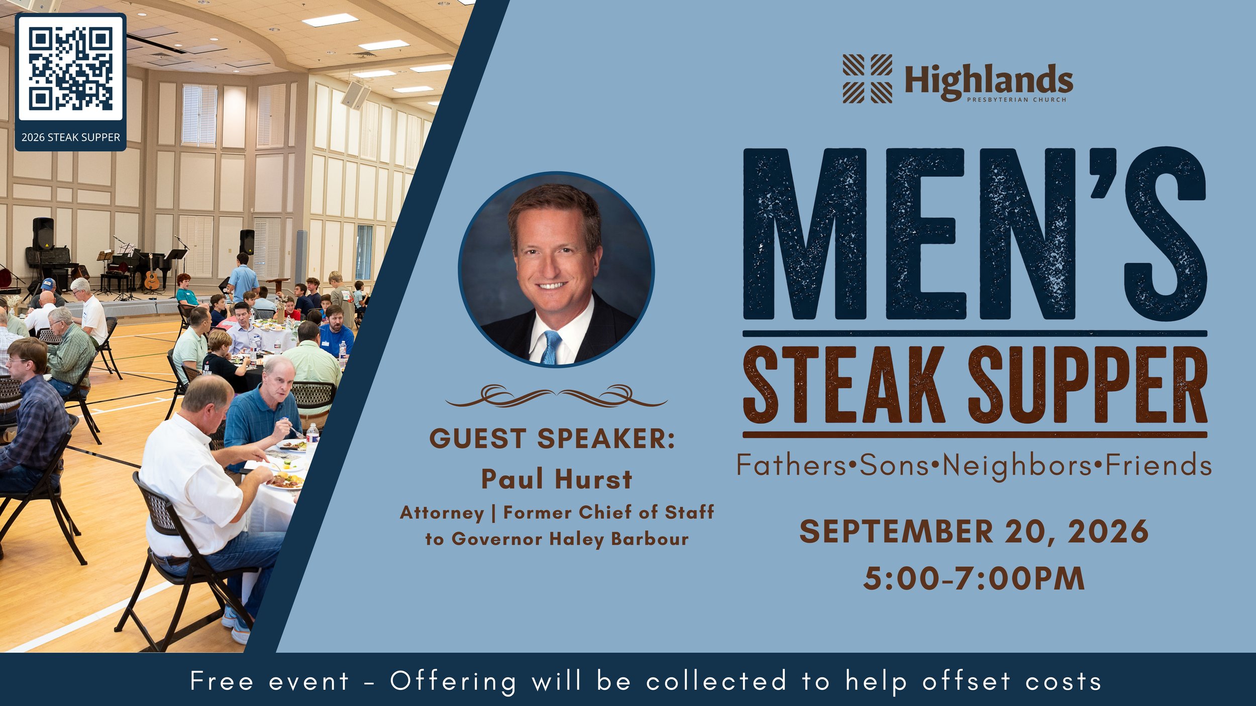 2026 Men's Steak Supper