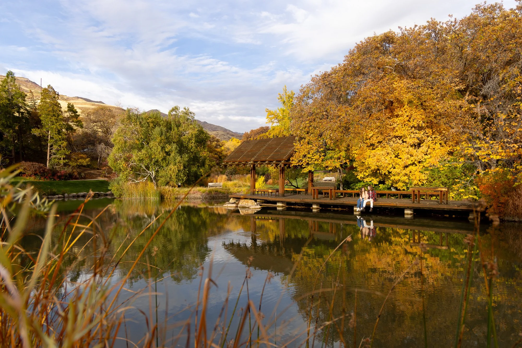 University of Utah - Students walking in Red Butte Garden  - Salt Lake City Portrait & Commercial Photographer Nick Sokoloff