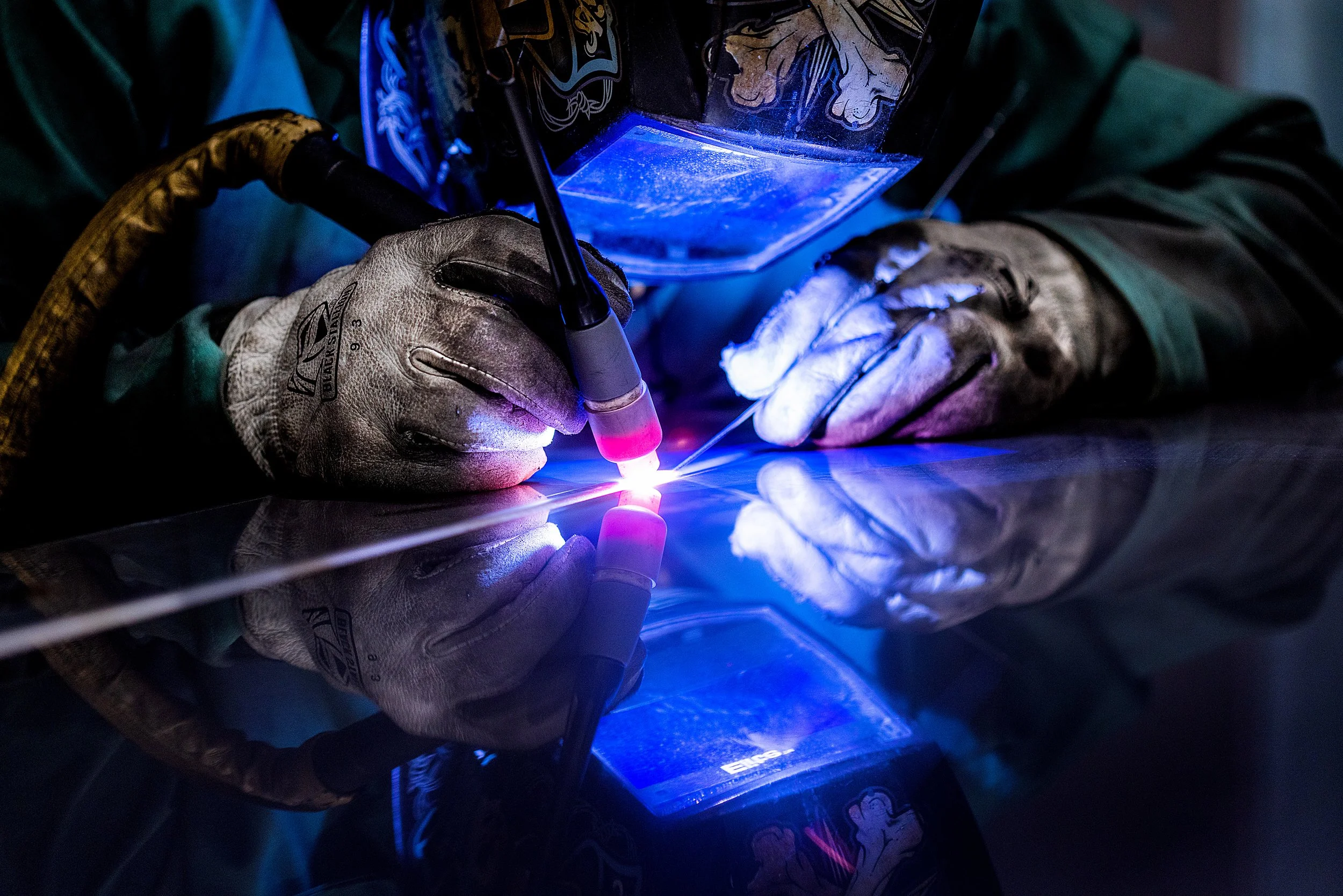 Welder - Nick Sokoloff - Commercial & Marketing Photography, Utah