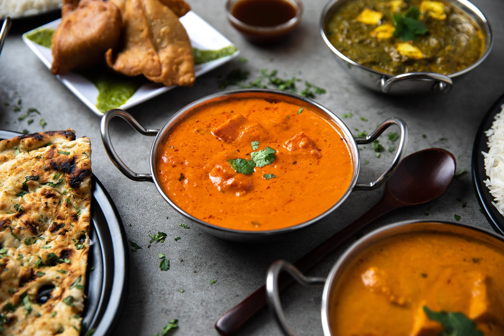 Salt Lake City, Utah Food Photographer - Nick Sokoloff photo of Indian Food