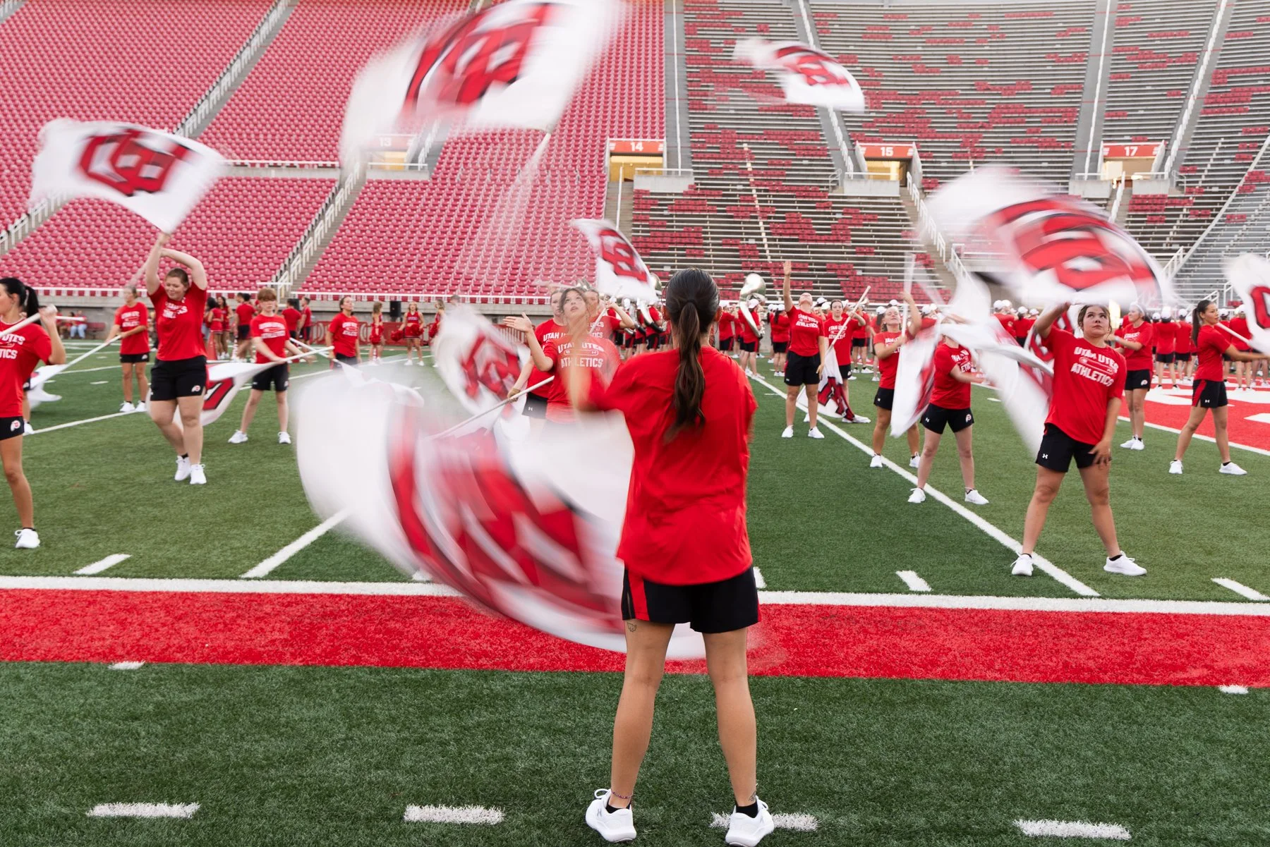 University of Utah - Block U freshman welcome  - Salt Lake City Portrait & Commercial Photographer Nick Sokoloff