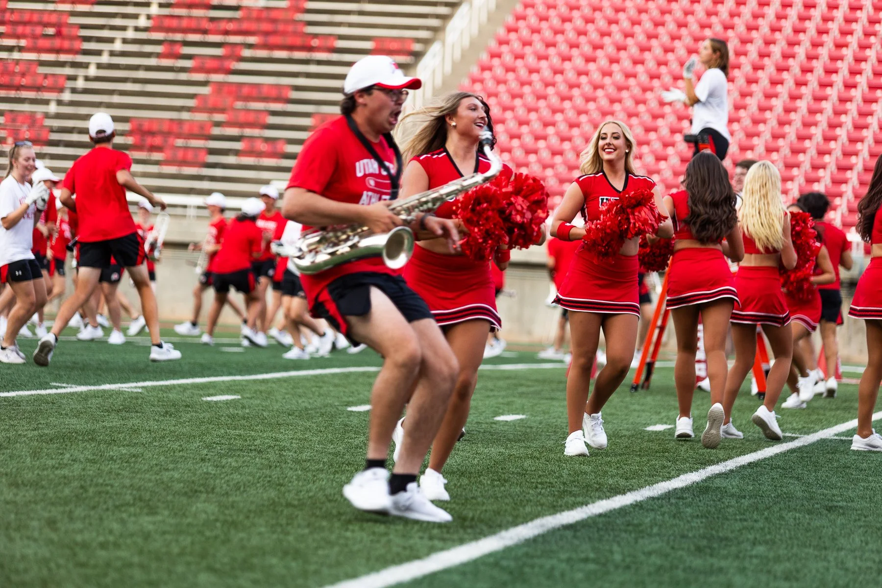 University of Utah - Block U freshman welcome  - Salt Lake City Portrait & Commercial Photographer Nick Sokoloff