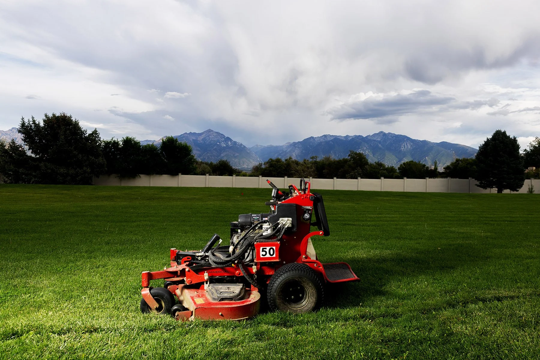 Salt Lake City Product Photographer - Nick Sokoloff - photo of lawnmower