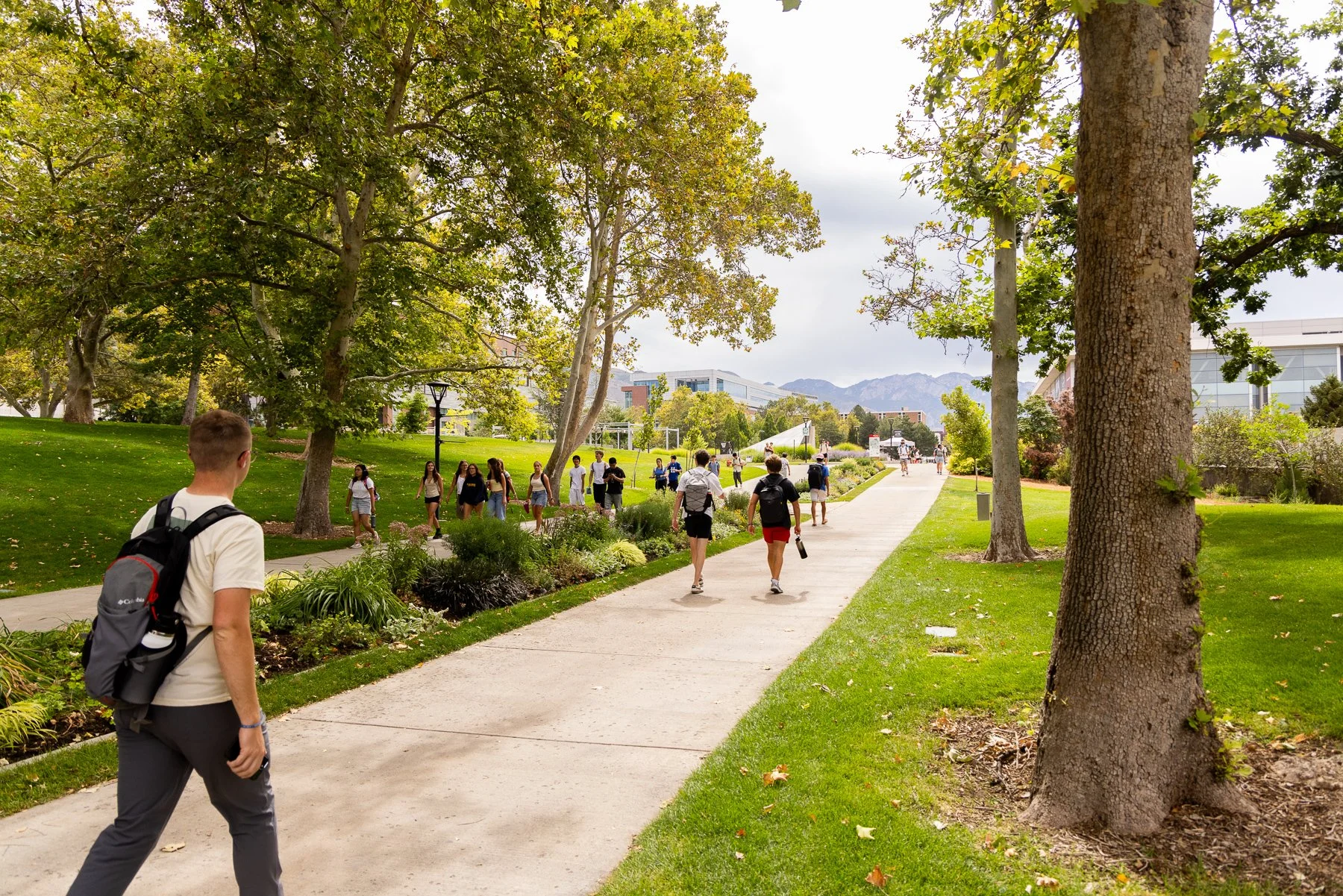University of Utah - Block U freshman welcome  - Salt Lake City Portrait & Commercial Photographer Nick Sokoloff