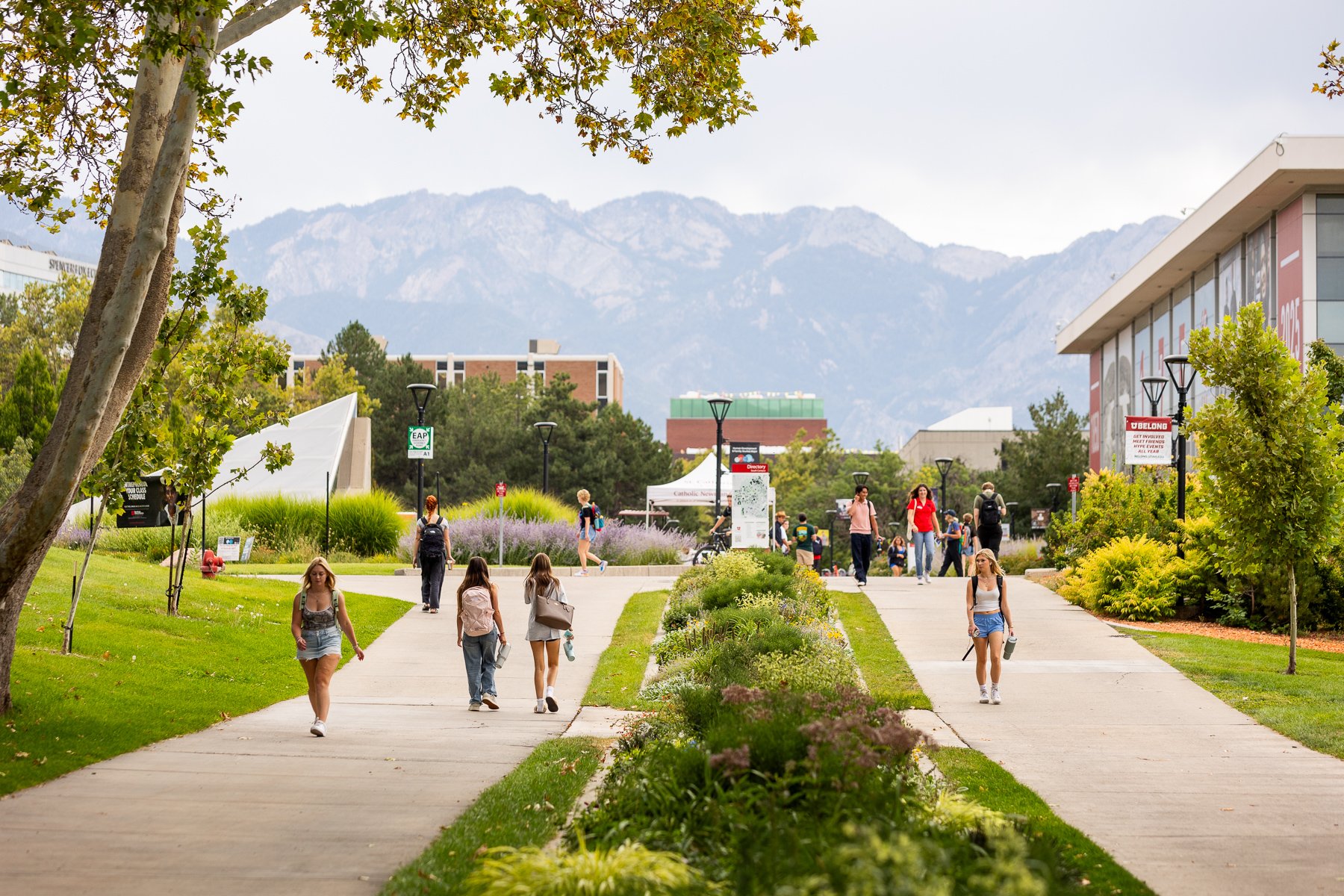 University of Utah - Block U freshman welcome  - Salt Lake City Portrait & Commercial Photographer Nick Sokoloff