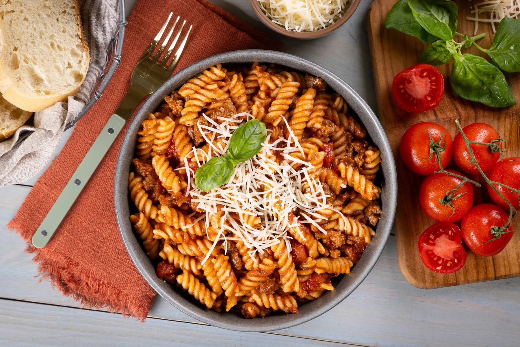 Salt Lake City Commercial & Food Photographer - pasta and sauce - Nick Sokoloff - Utah