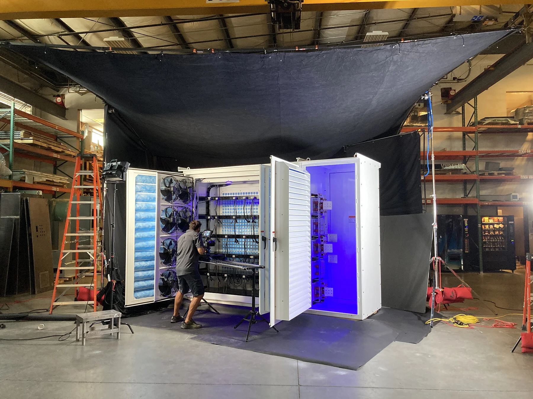 Cryptech Racks - Nick Sokoloff - Commercial & Marketing Photography, Utah