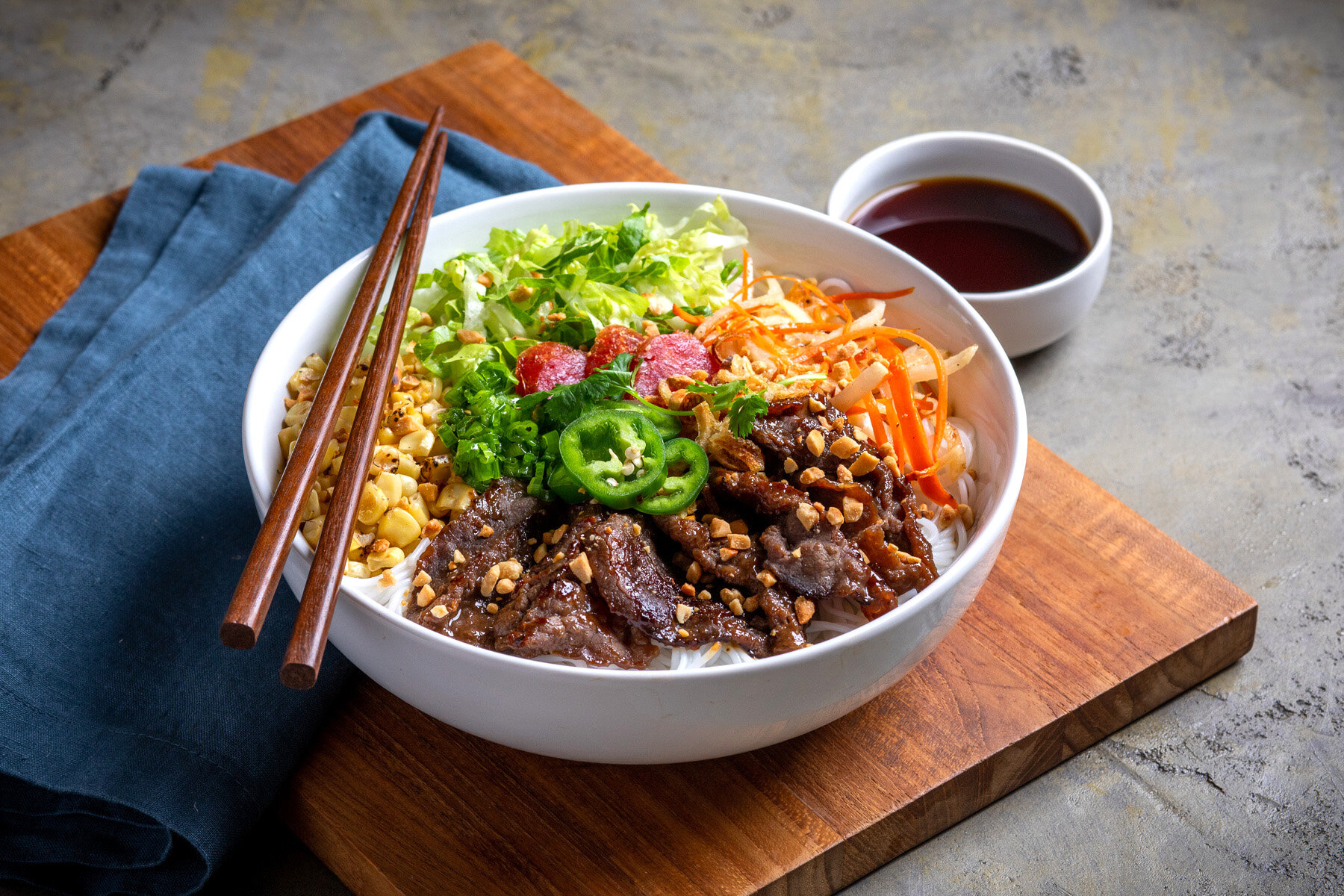 Salt Lake City and Park City Food Photographer - Nick Sokoloff photo of Vietnamese food