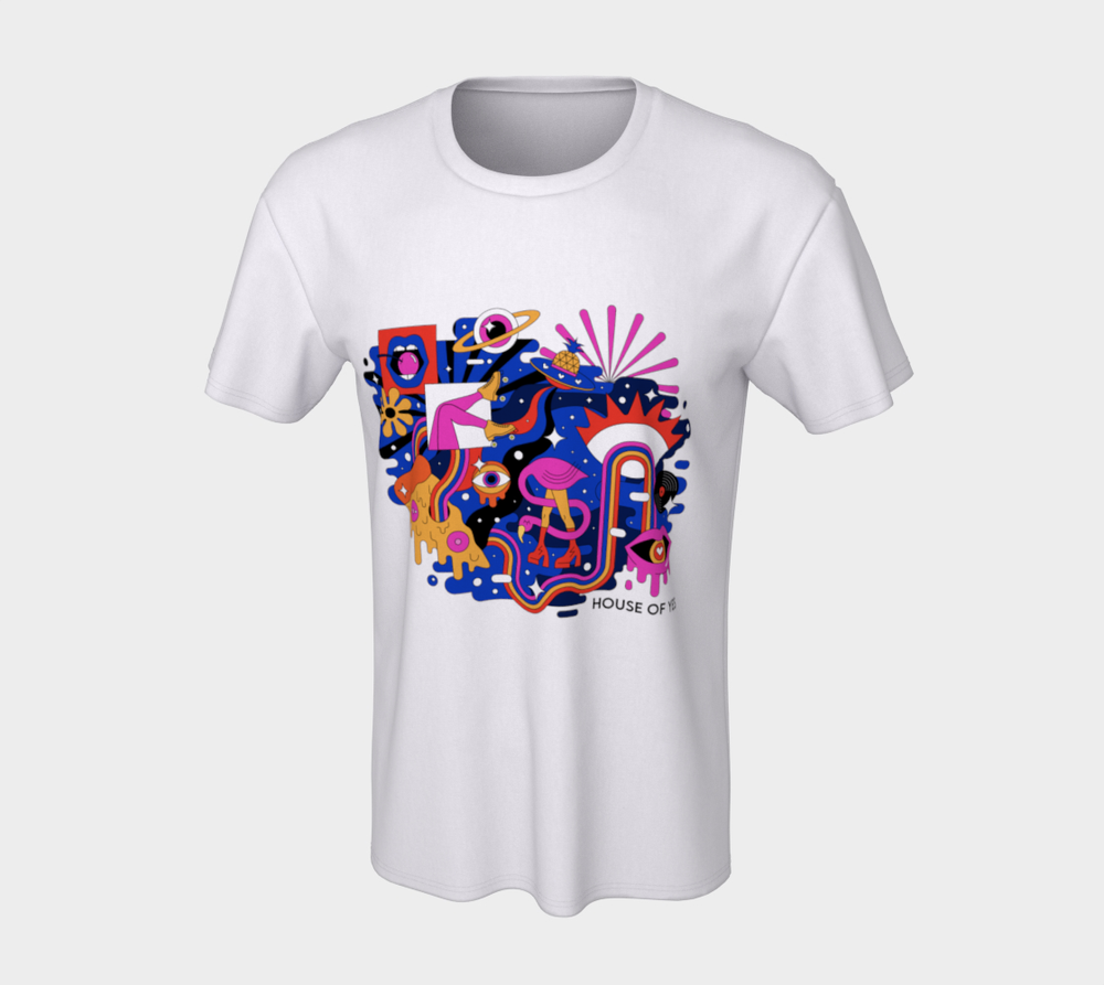 'Gasm' Unisex Tee (White)