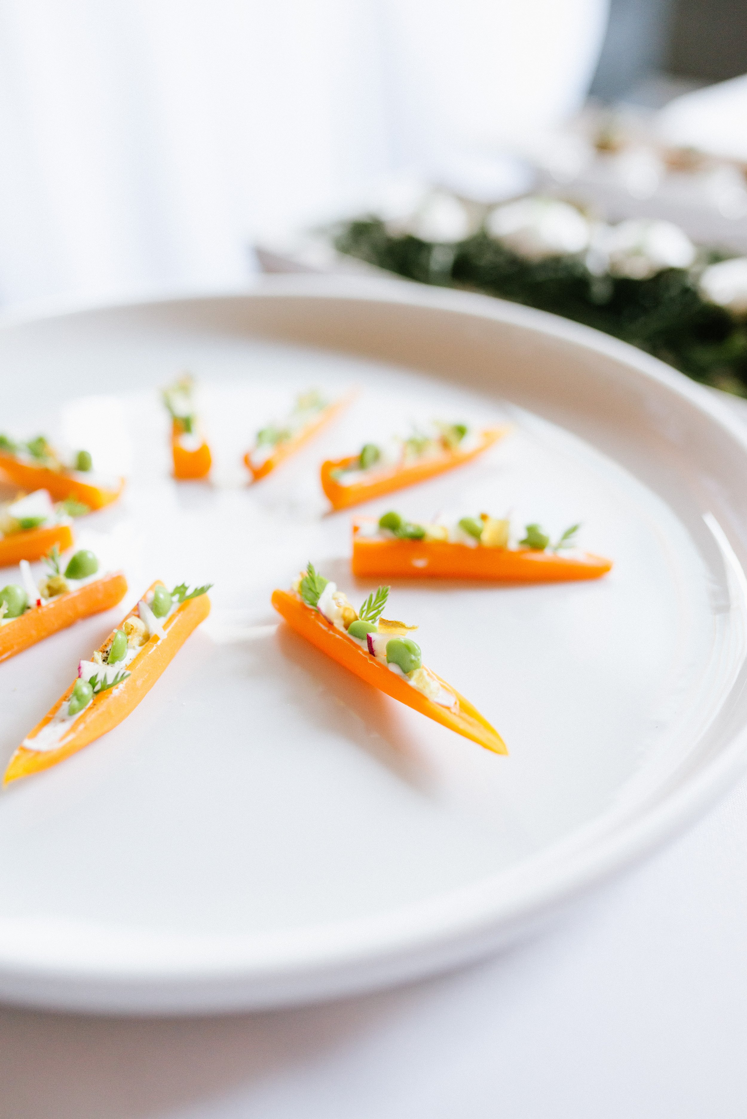 Spring Carrots Creme Fraiche Soubise, Garden Vegetables.jpg