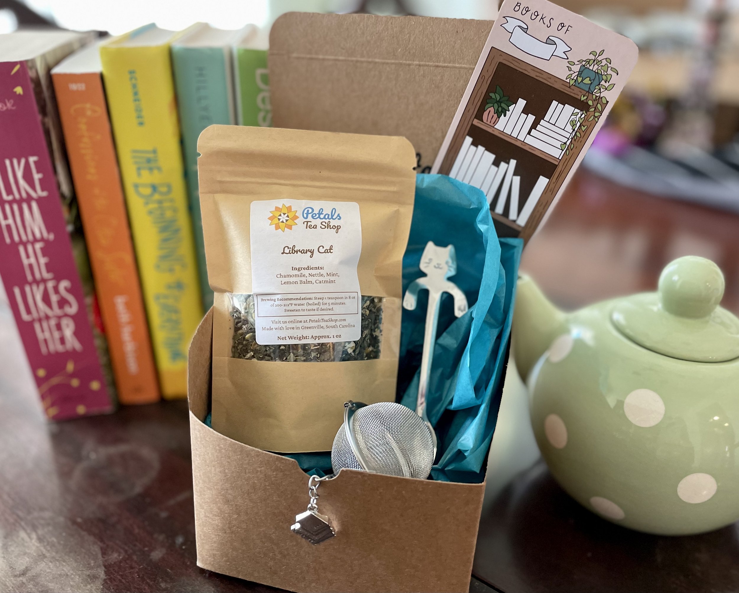 Book Lovers Mini Gift Set — Petals Tea Shop