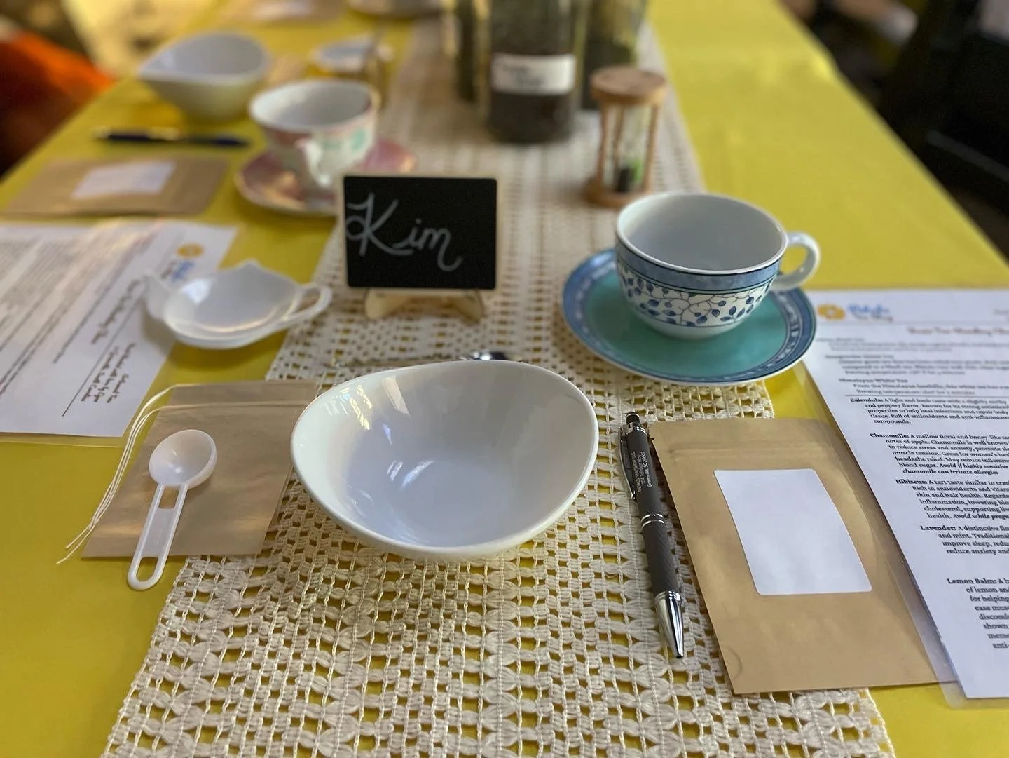 Tea Blending Classes — Petals Tea Shop