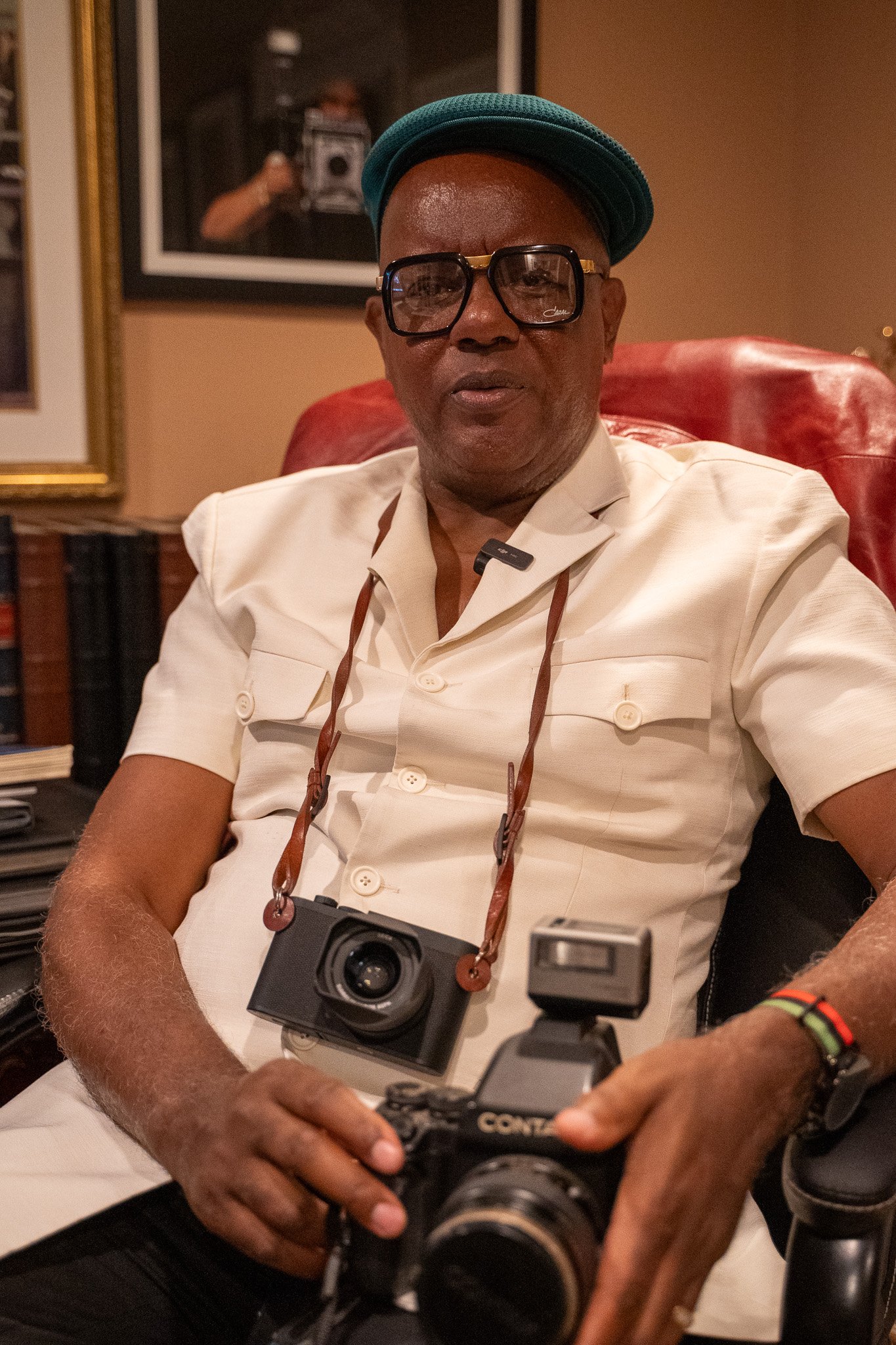 Jamal Shabazz with his first camera.