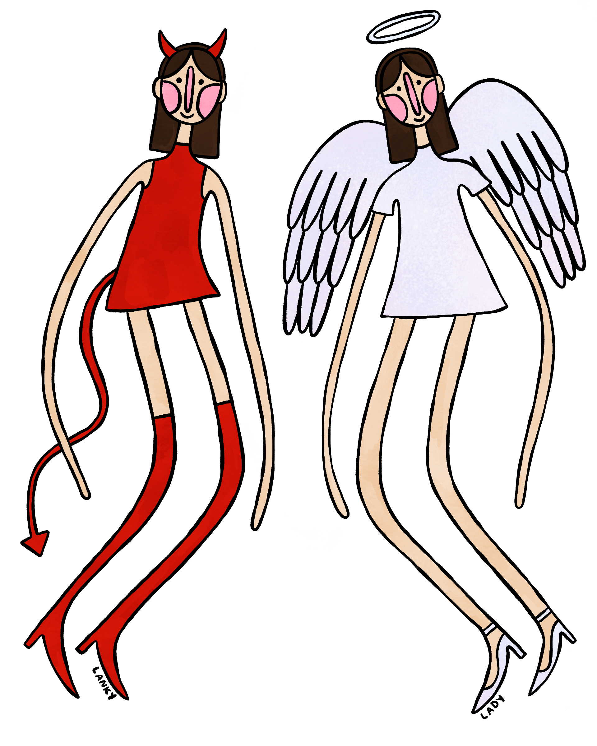 "devil and angel" 