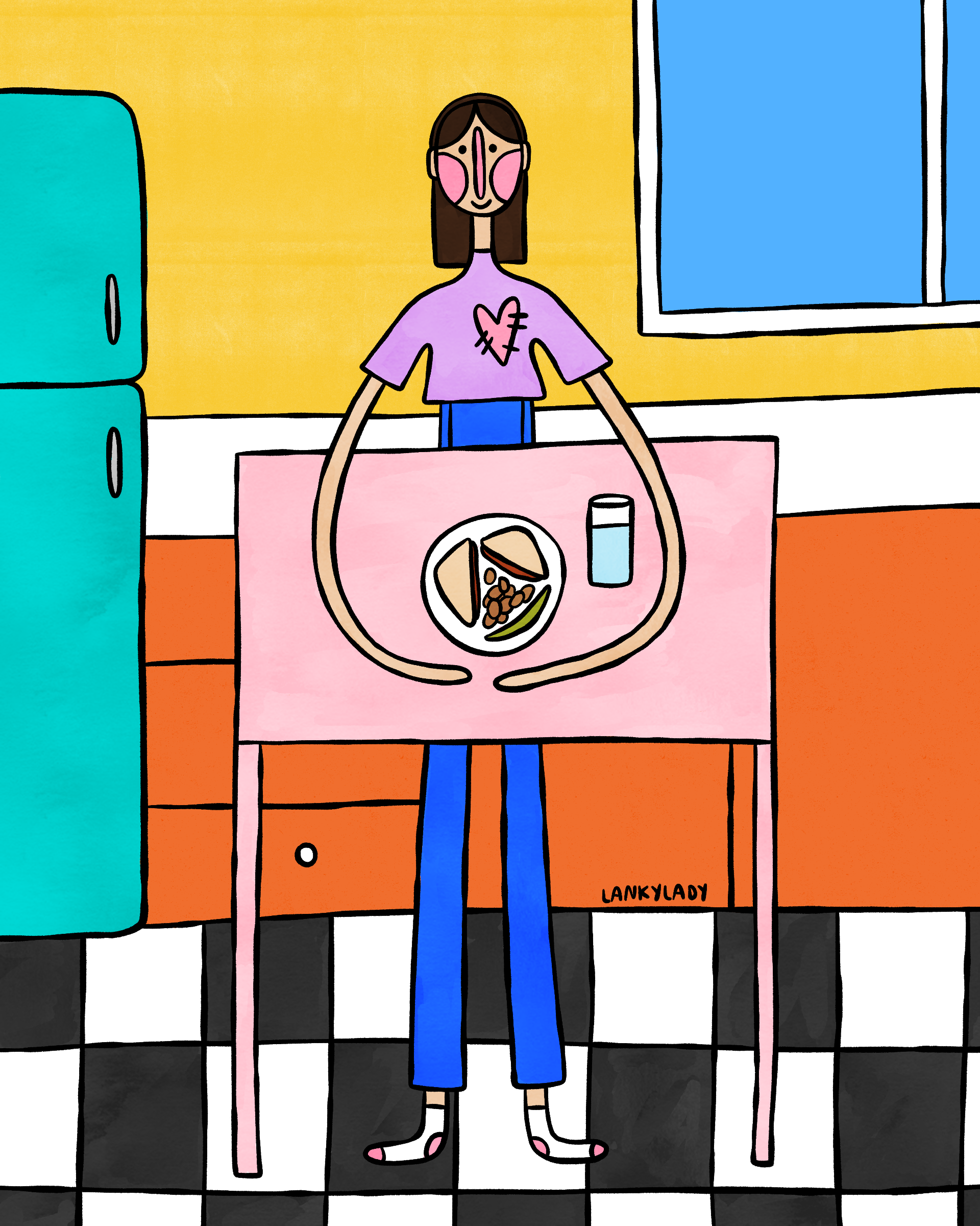 "lunch time" 