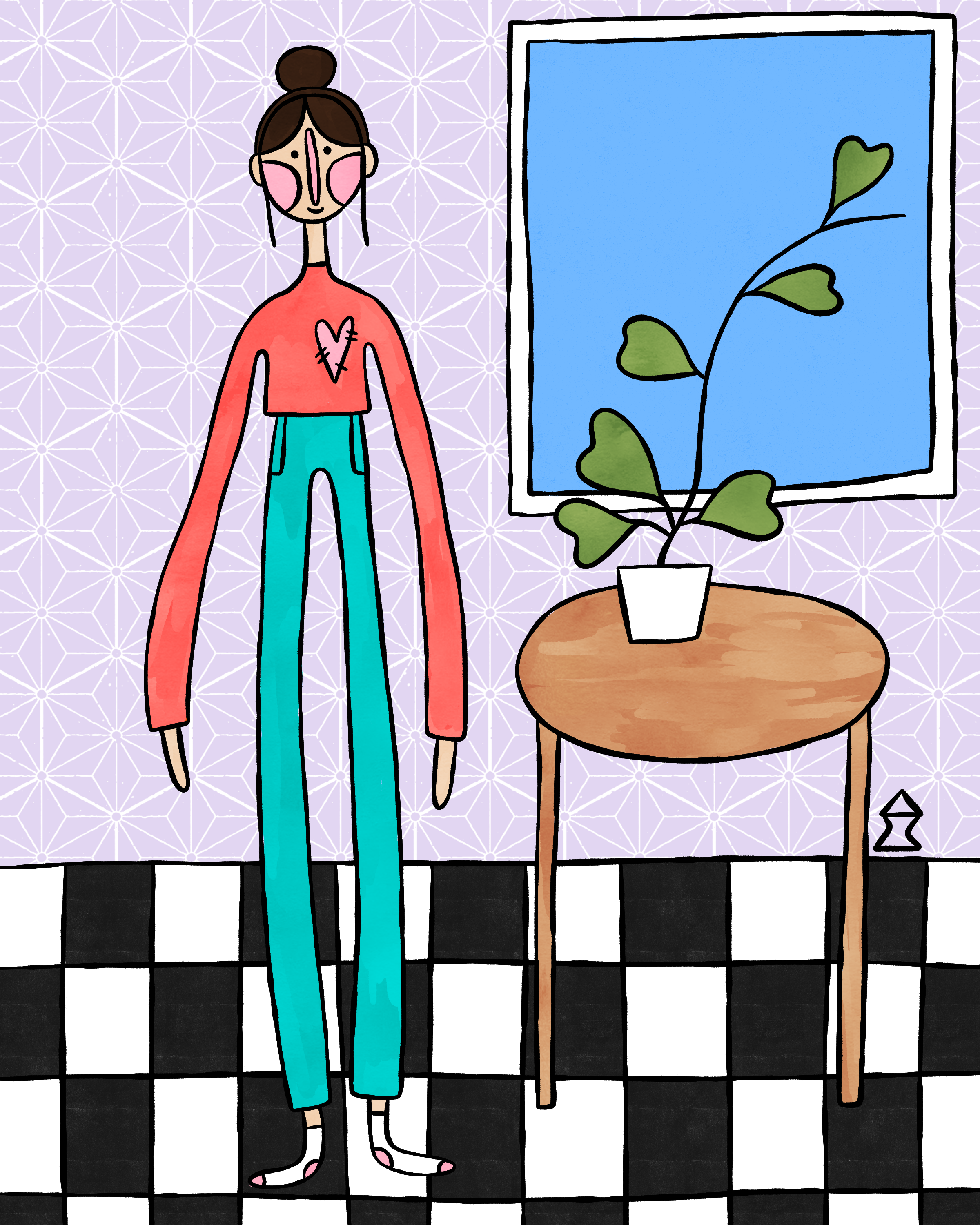 "me and my hoya kerrii plants against the world" 