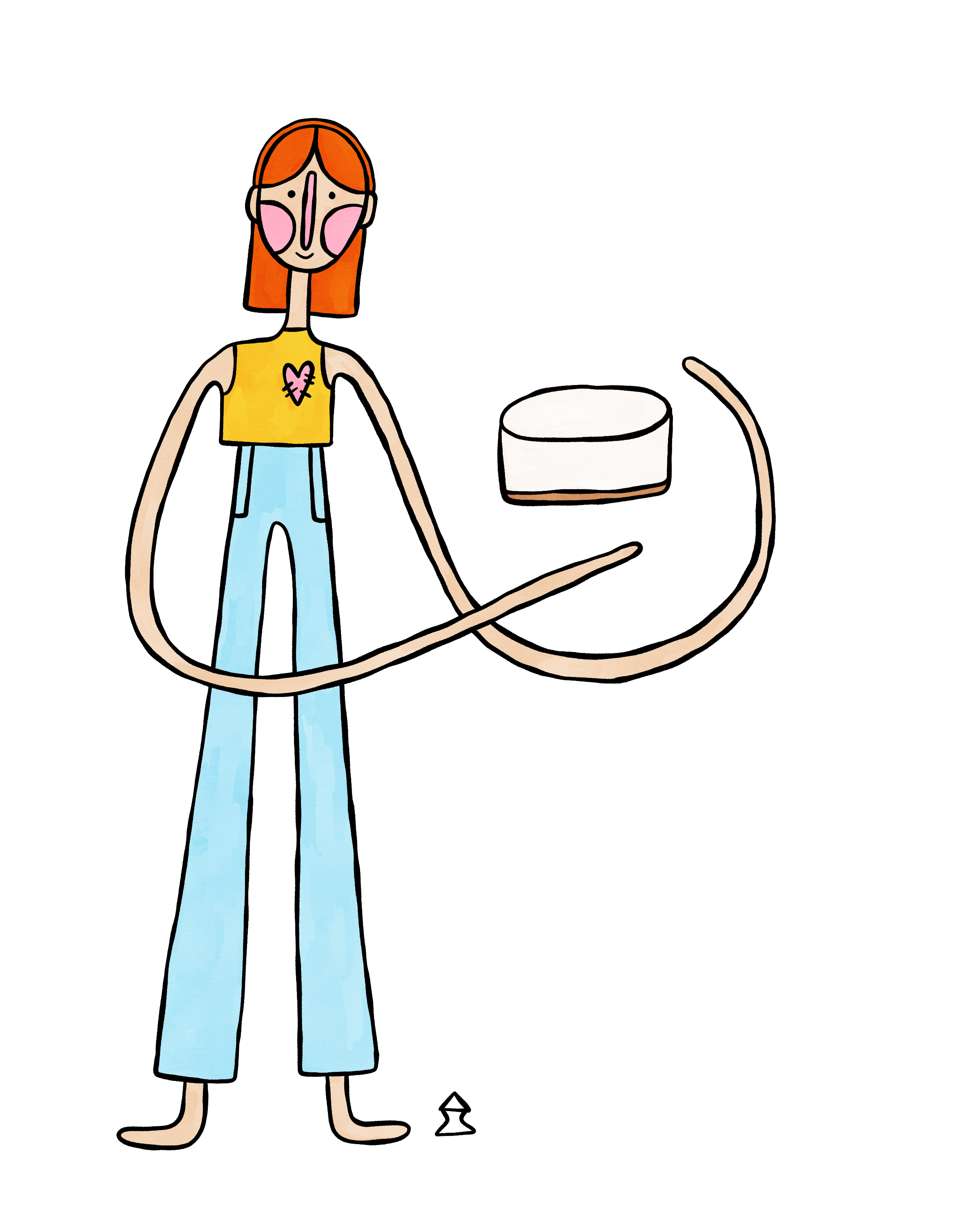 "thinking about cheesecake" 