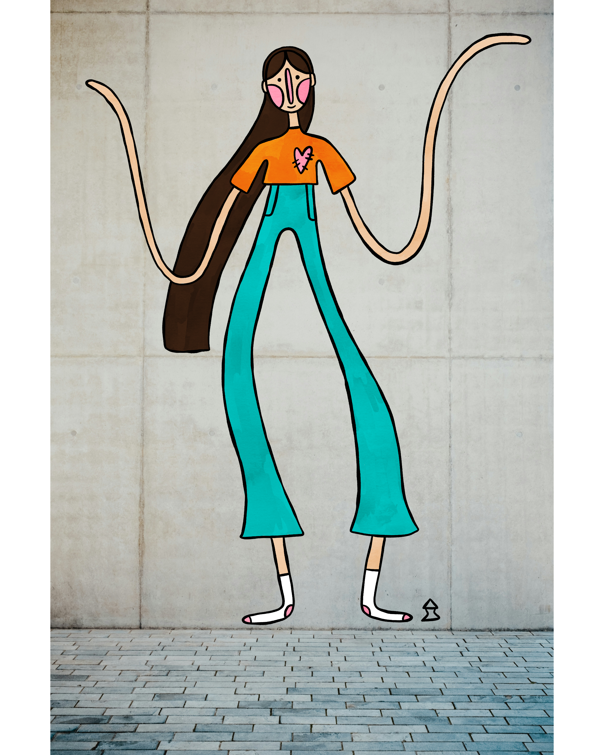 "stock image mural experiment no 1" 