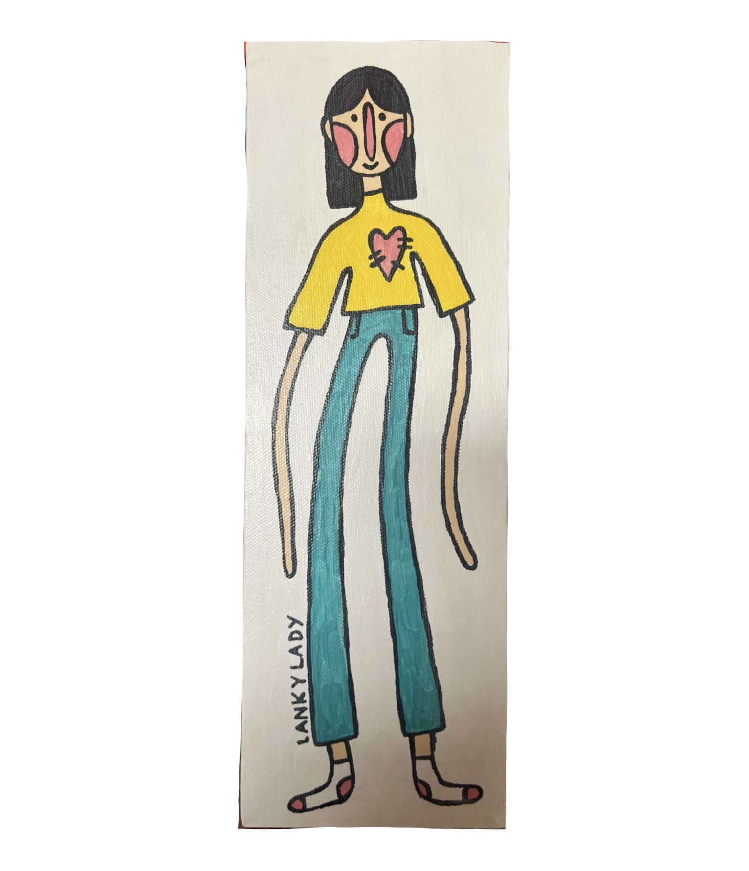 standing lady