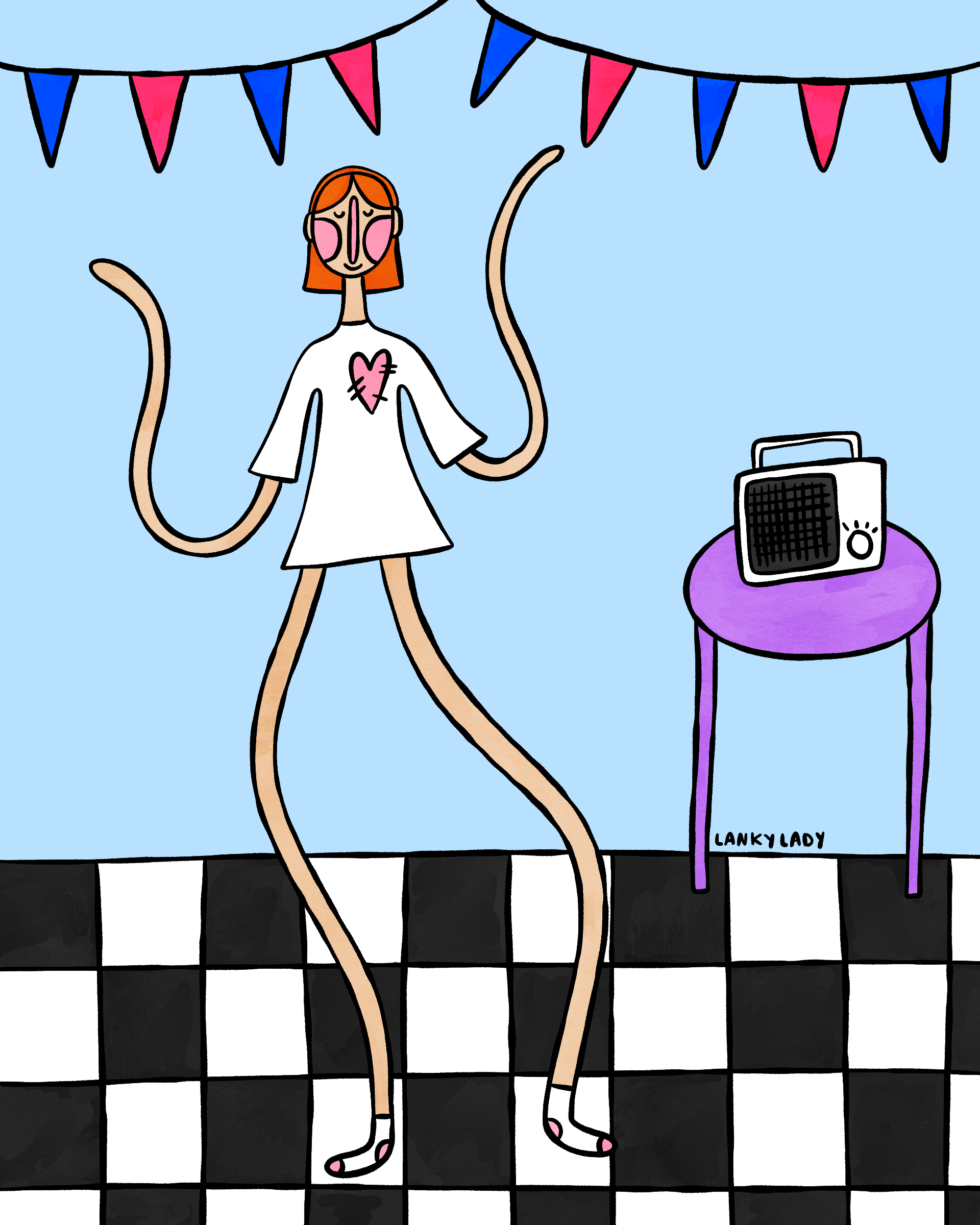 "dancing party for one" 