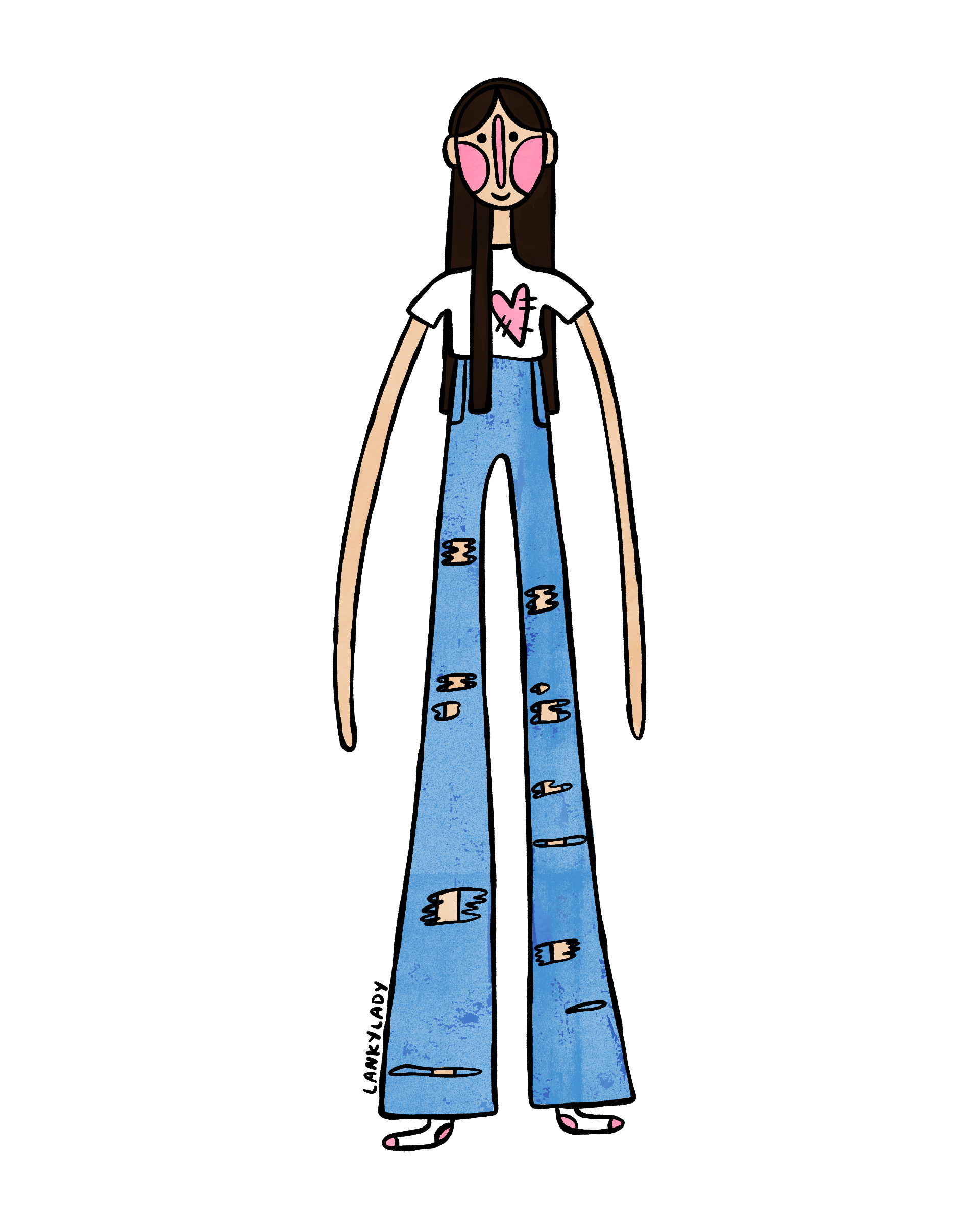 "ripped jeans" 