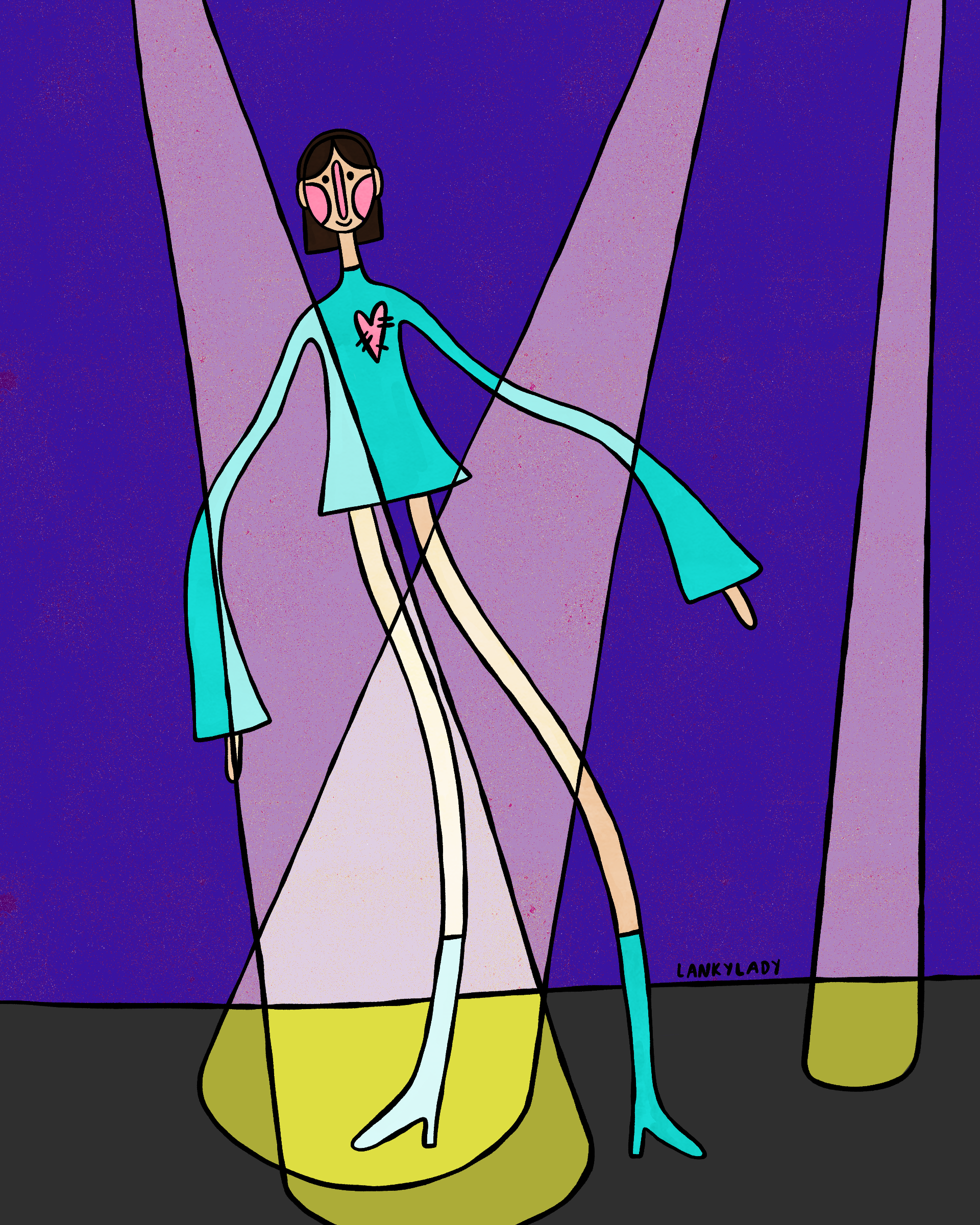 "dancing in the spotlight" 