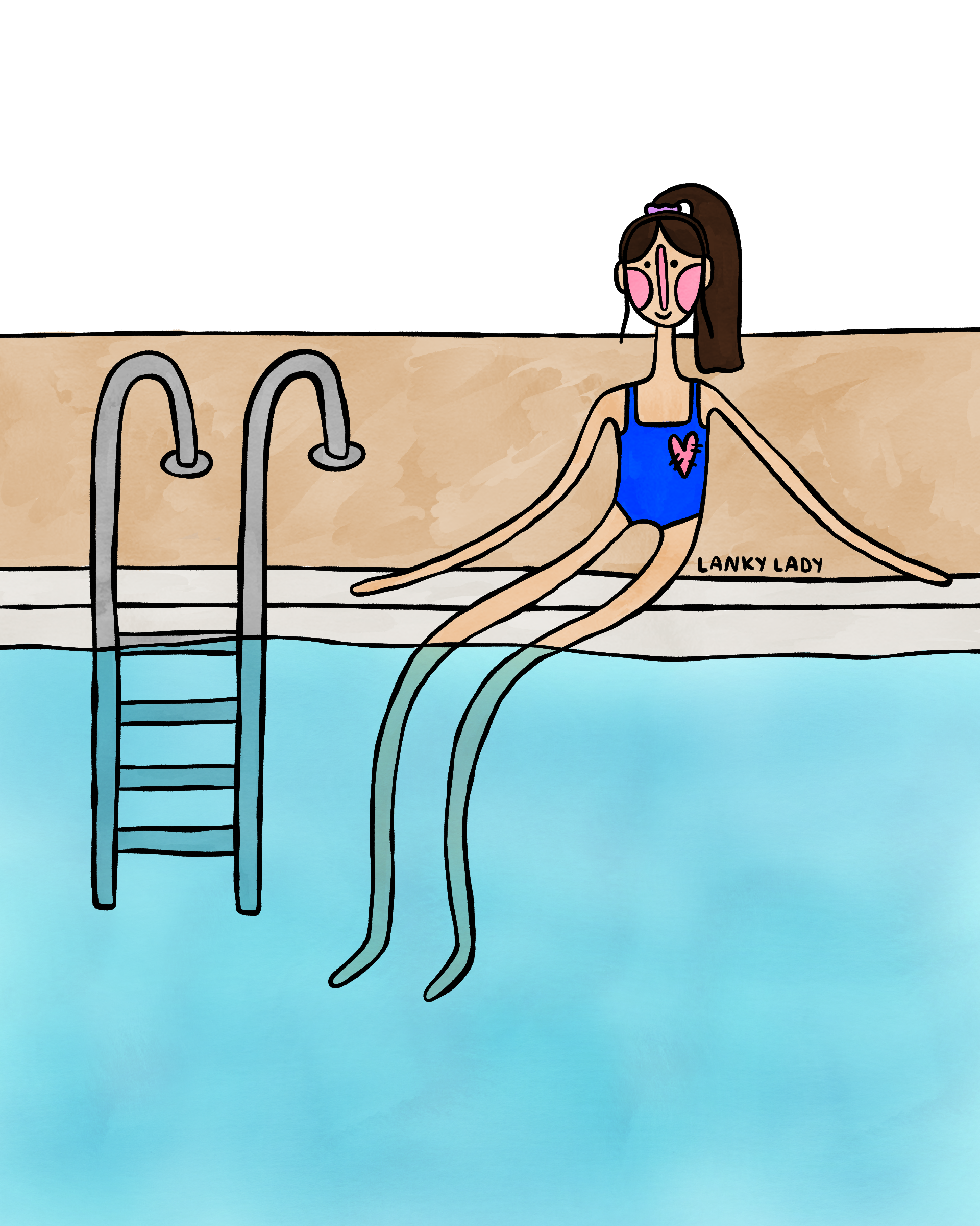 "take a dip" 
