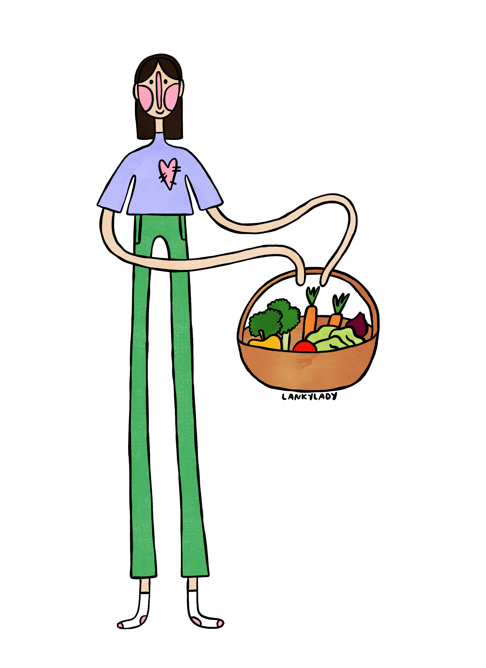"eat your veggies" 
