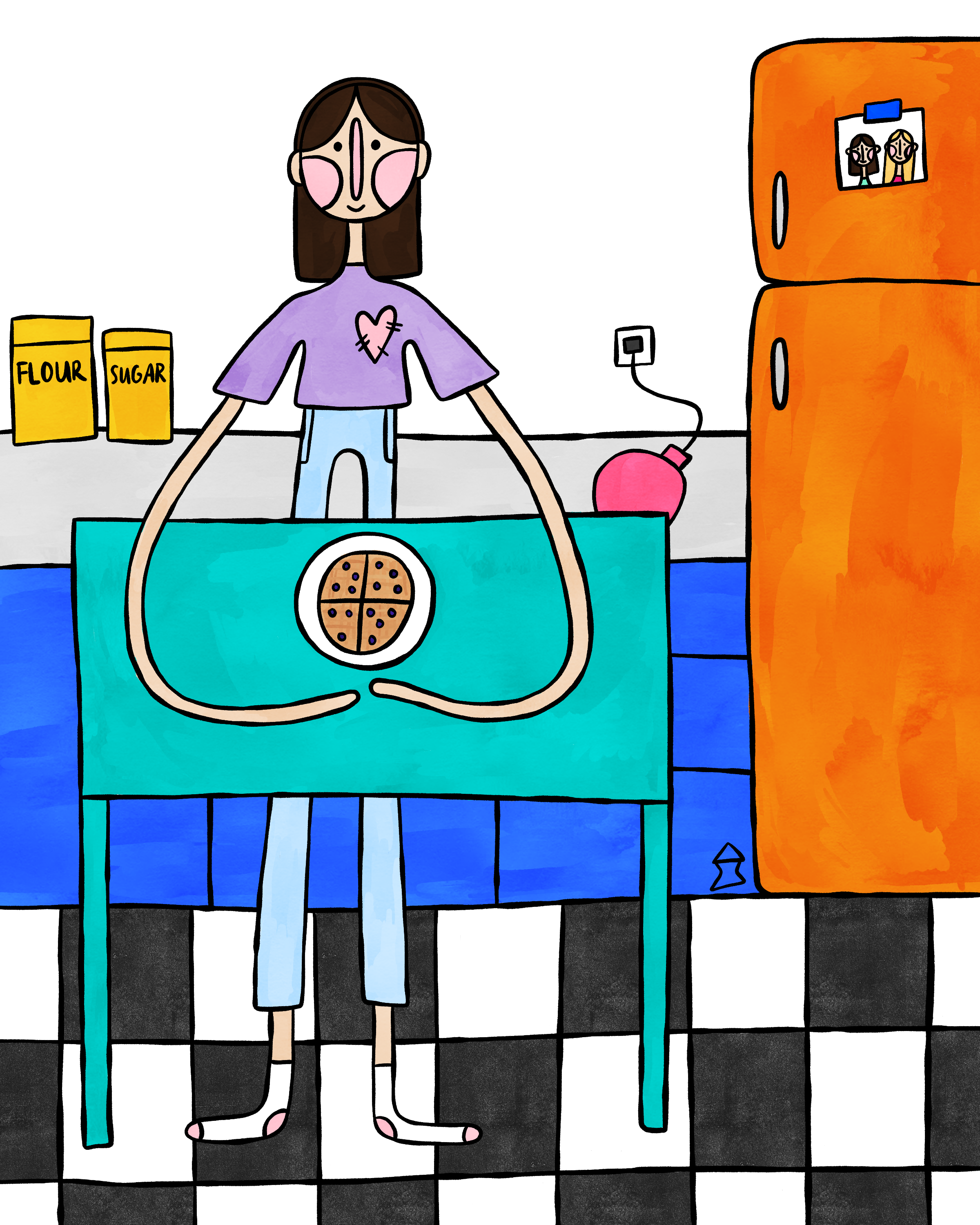 "wishing i had a waffle maker" 