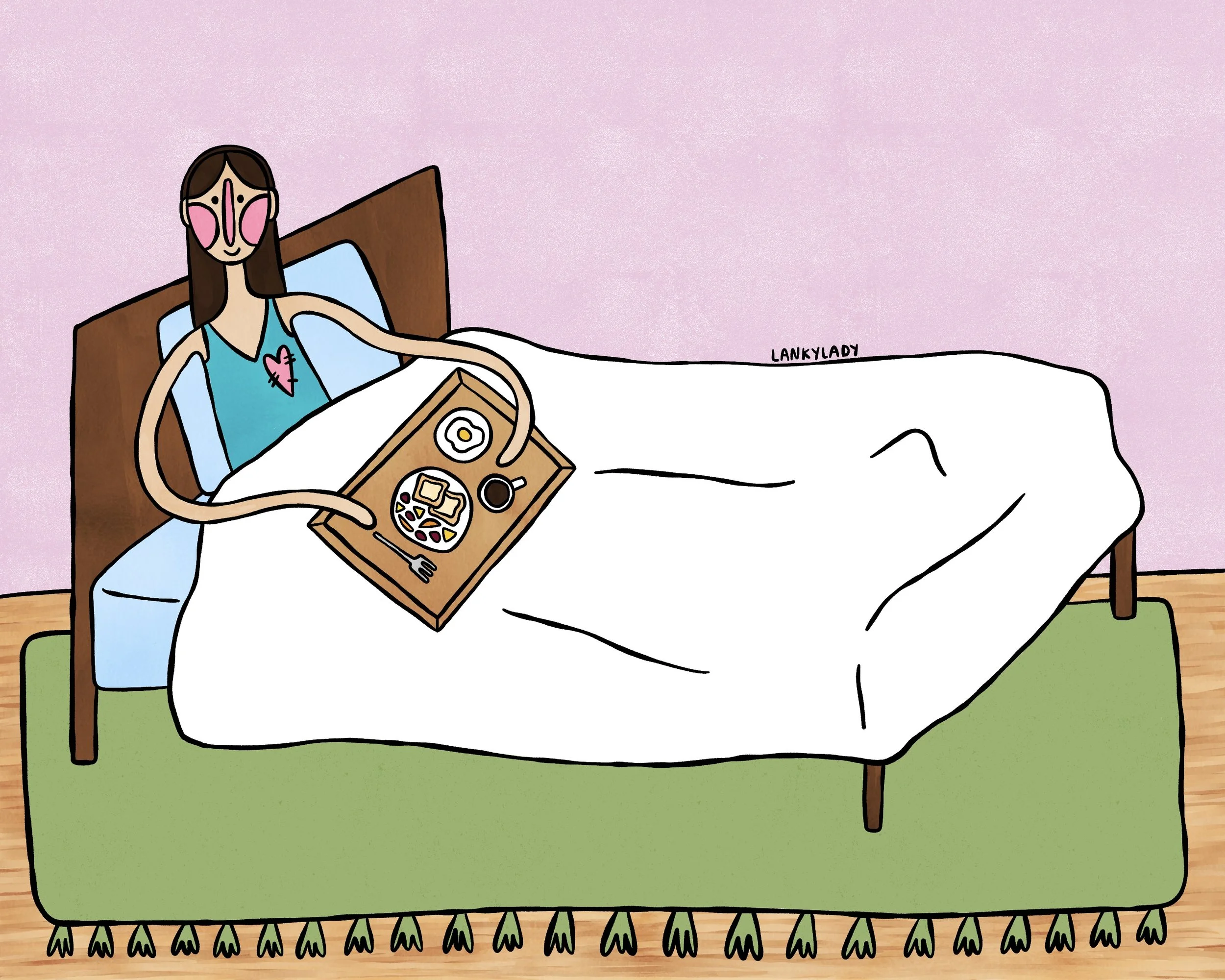"breakfast in bed" 