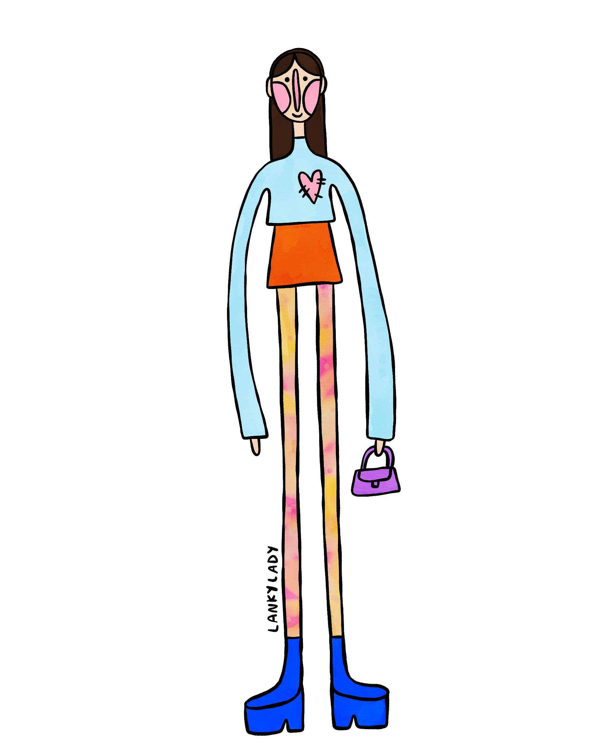 "colorful outfit" 