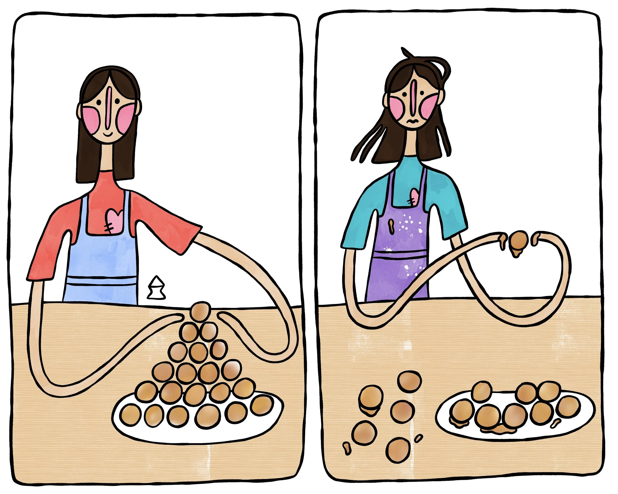 "assembling a croquembouche expectations vs probable reality" 